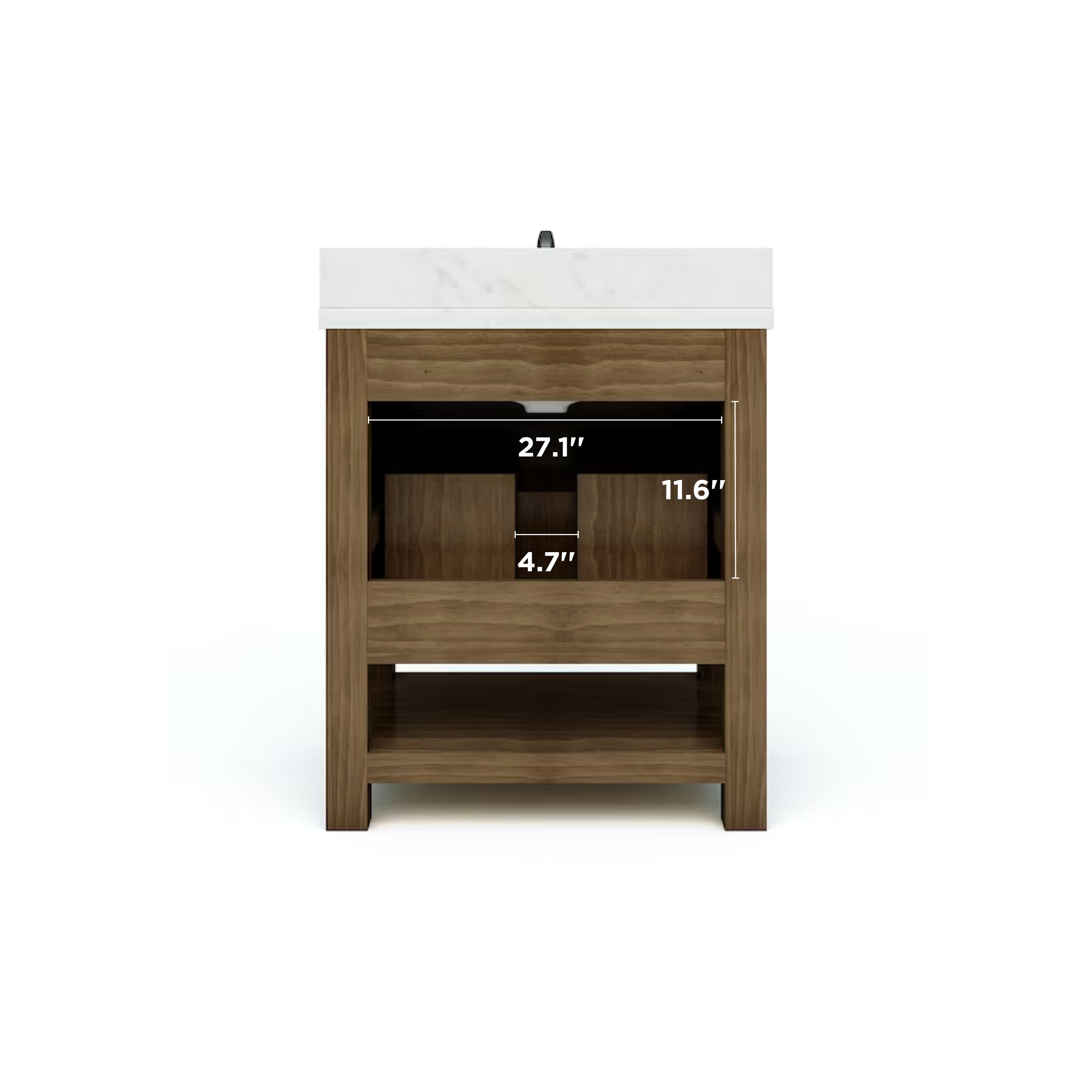 allen + roth WSLW30IFV Bath-Vanity-Combo - View #11