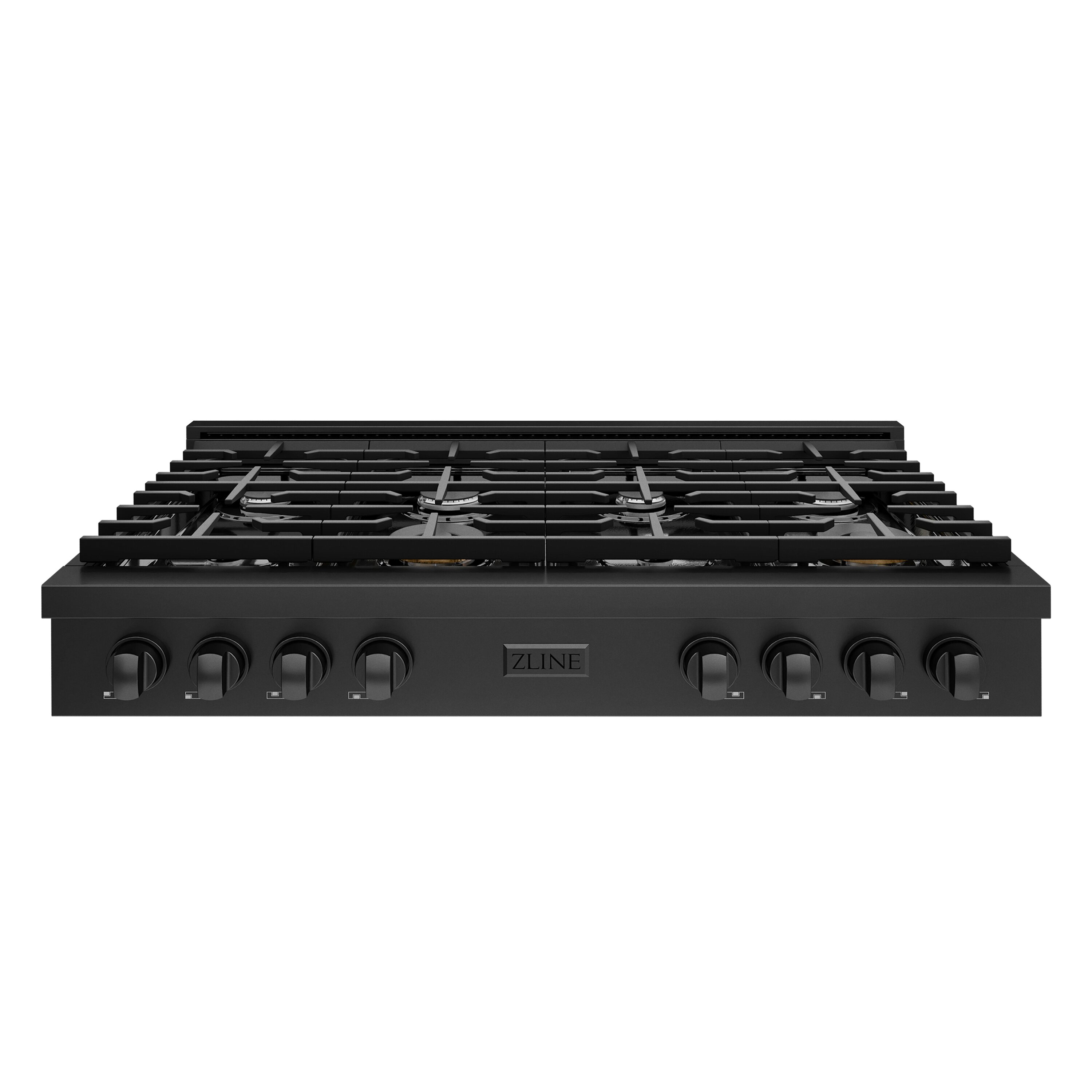 ZLINE KITCHEN & BATH SRTB-48 Paramount 48-in 8 burners Black Stainless steel Gas Cooktop