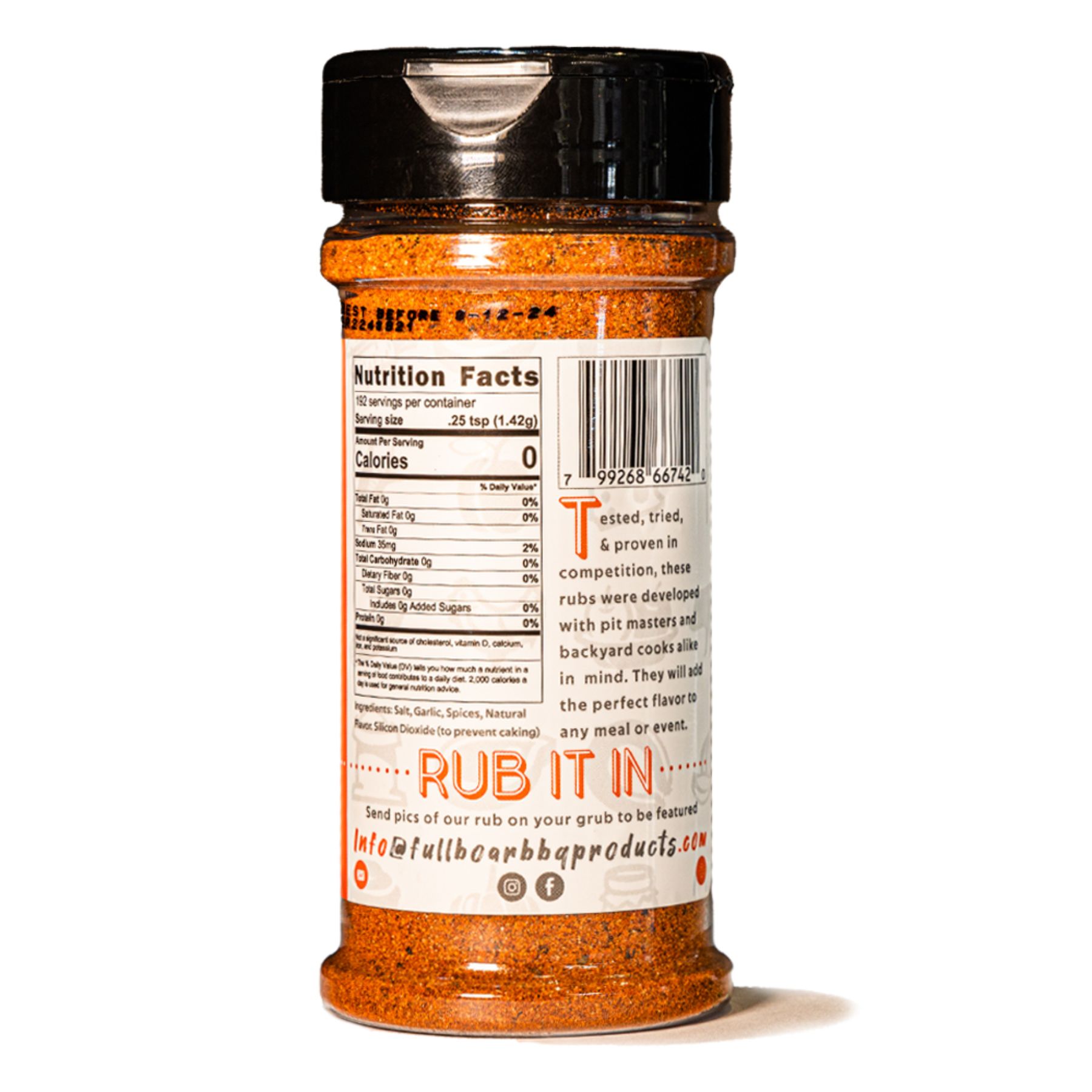 Full Boar BBQ 66742 Dry-Seasoning-Marinades - View #3