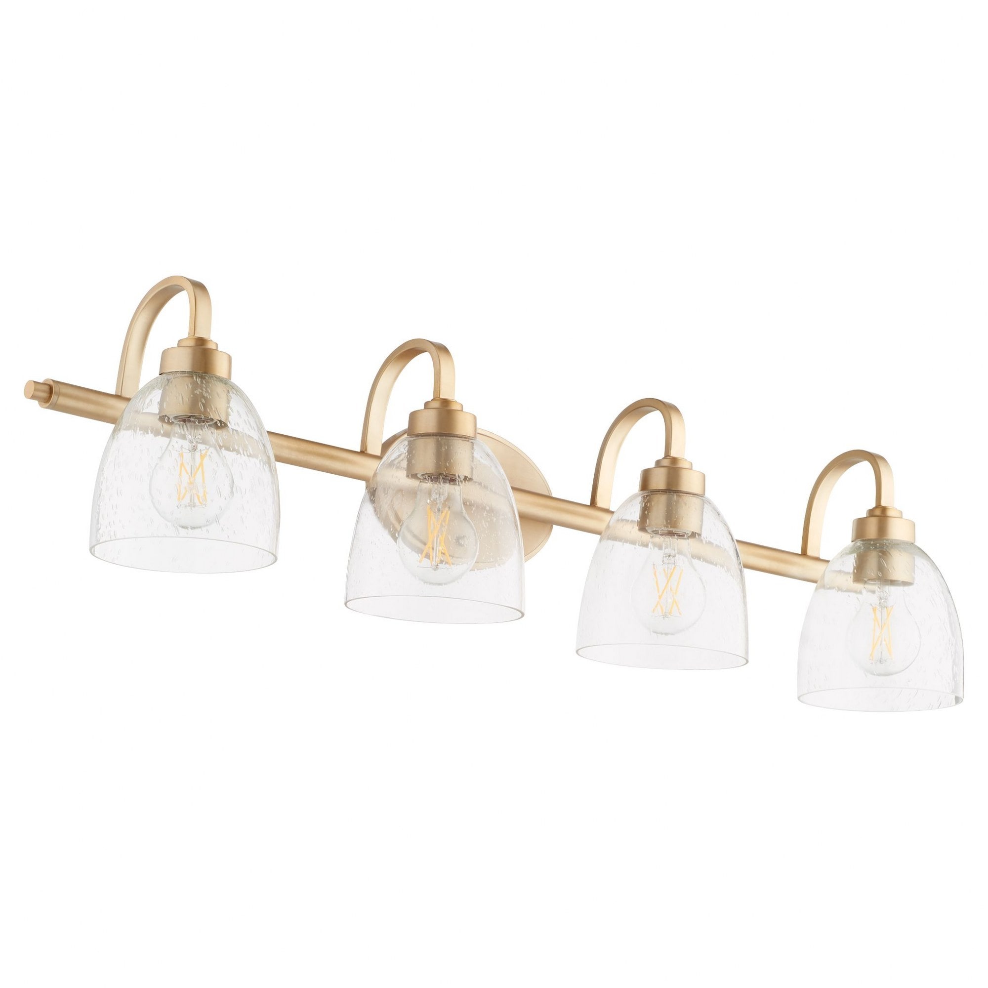 Quorum International Reyes 4 - Light Aged Brass Brass Wall Sconce