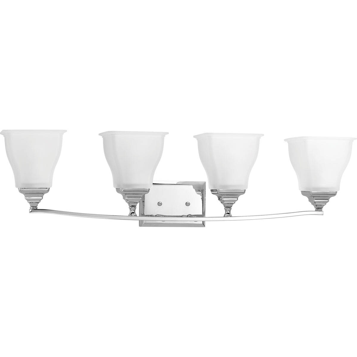 Progress Lighting P2178-15 Callison 4-Light Polished Chrome Transitional Vanity Light