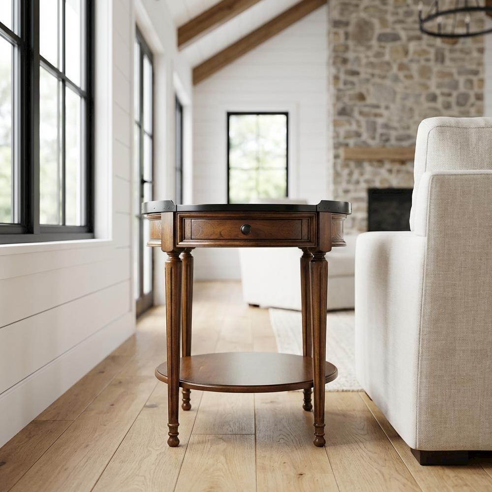 FurniFact BO2413789WHT End-Tables - View #2