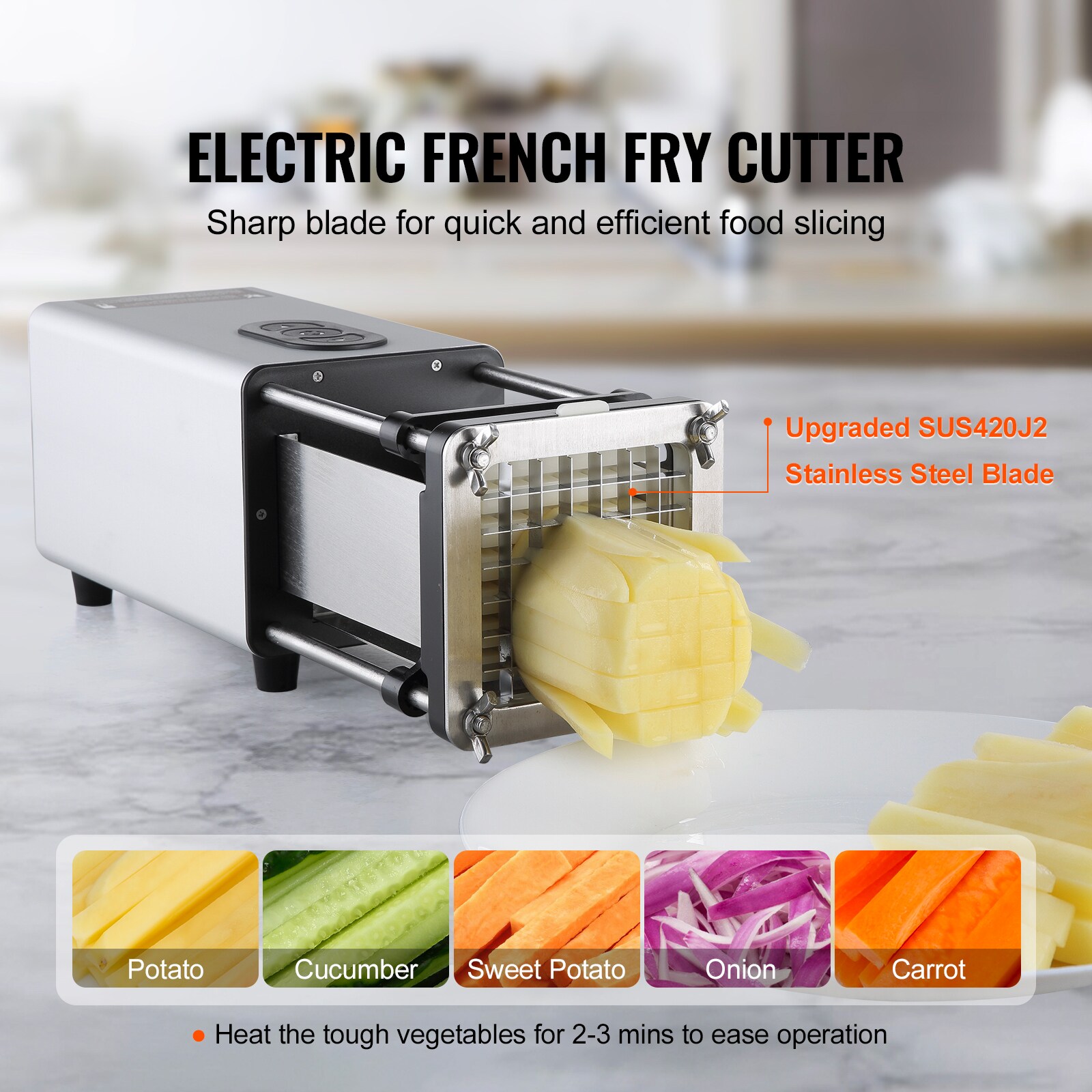 VEVOR SCSYWSQSTJDD06289V5 Food-Slicers - View #2