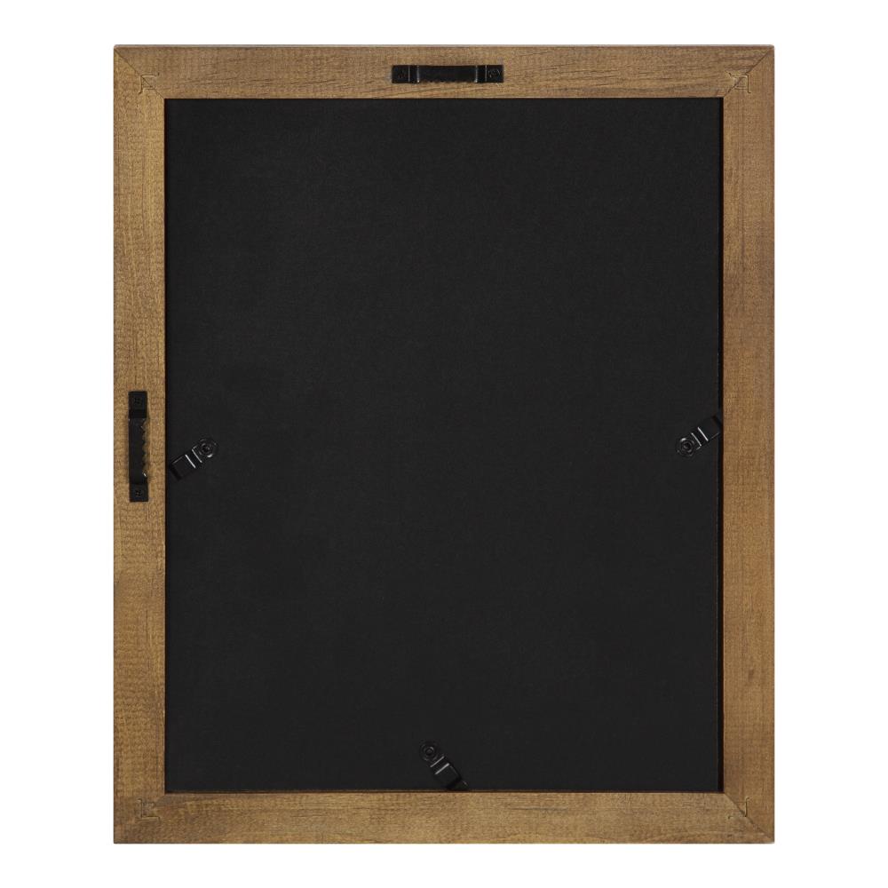 Rustic Brown Wooden Wall Frame Set, 16" x 24"