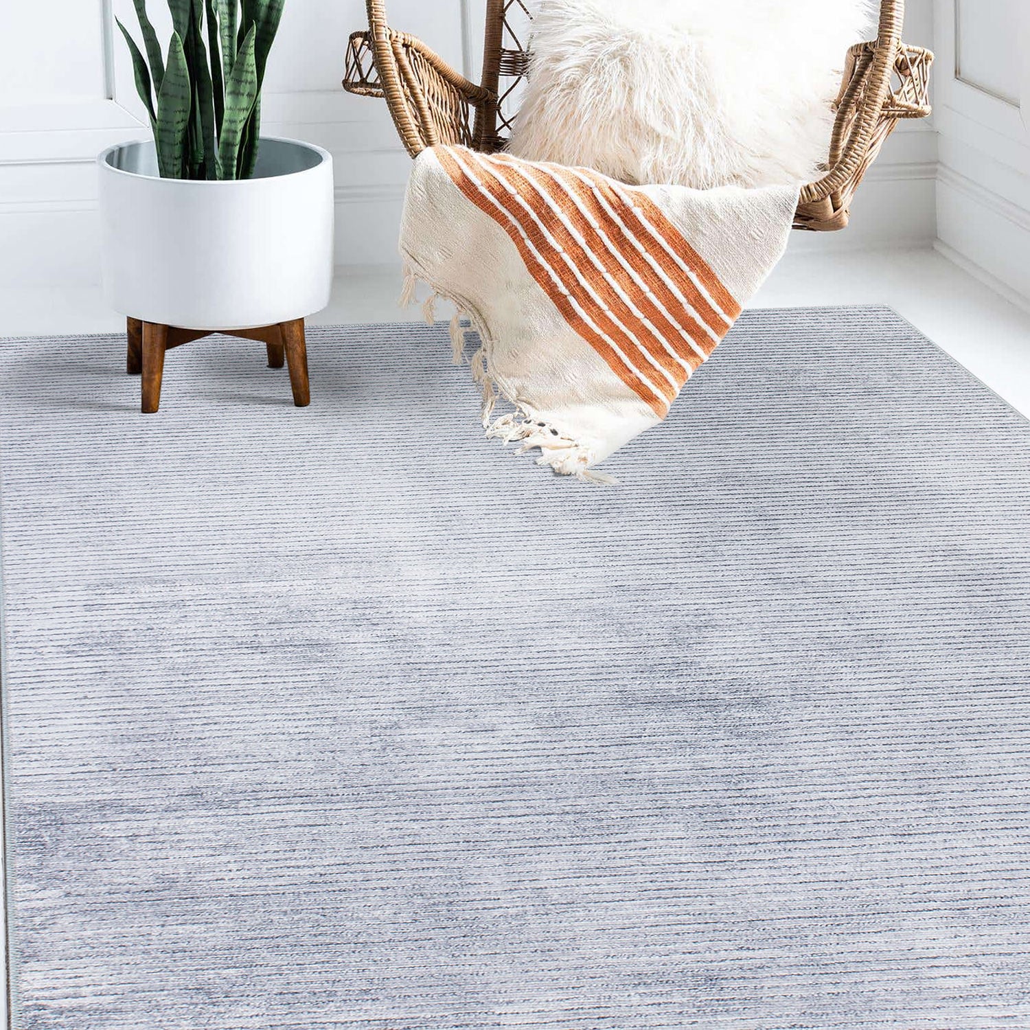 World Rug Gallery 5082GRAY5X7 rugs - View #3