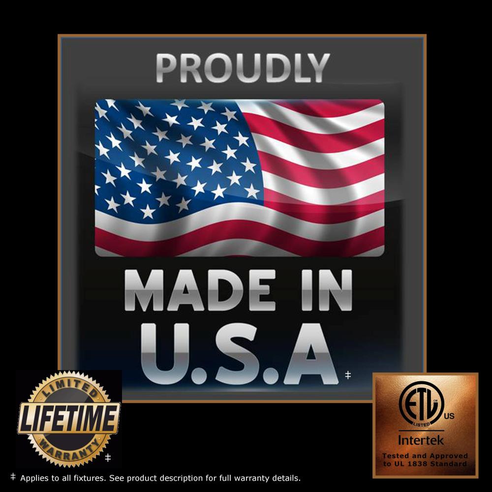 P.M. Lighting 320-Lumen 5-Watt Copper Satin Finish Low Voltage Hardwired LED Spot Light