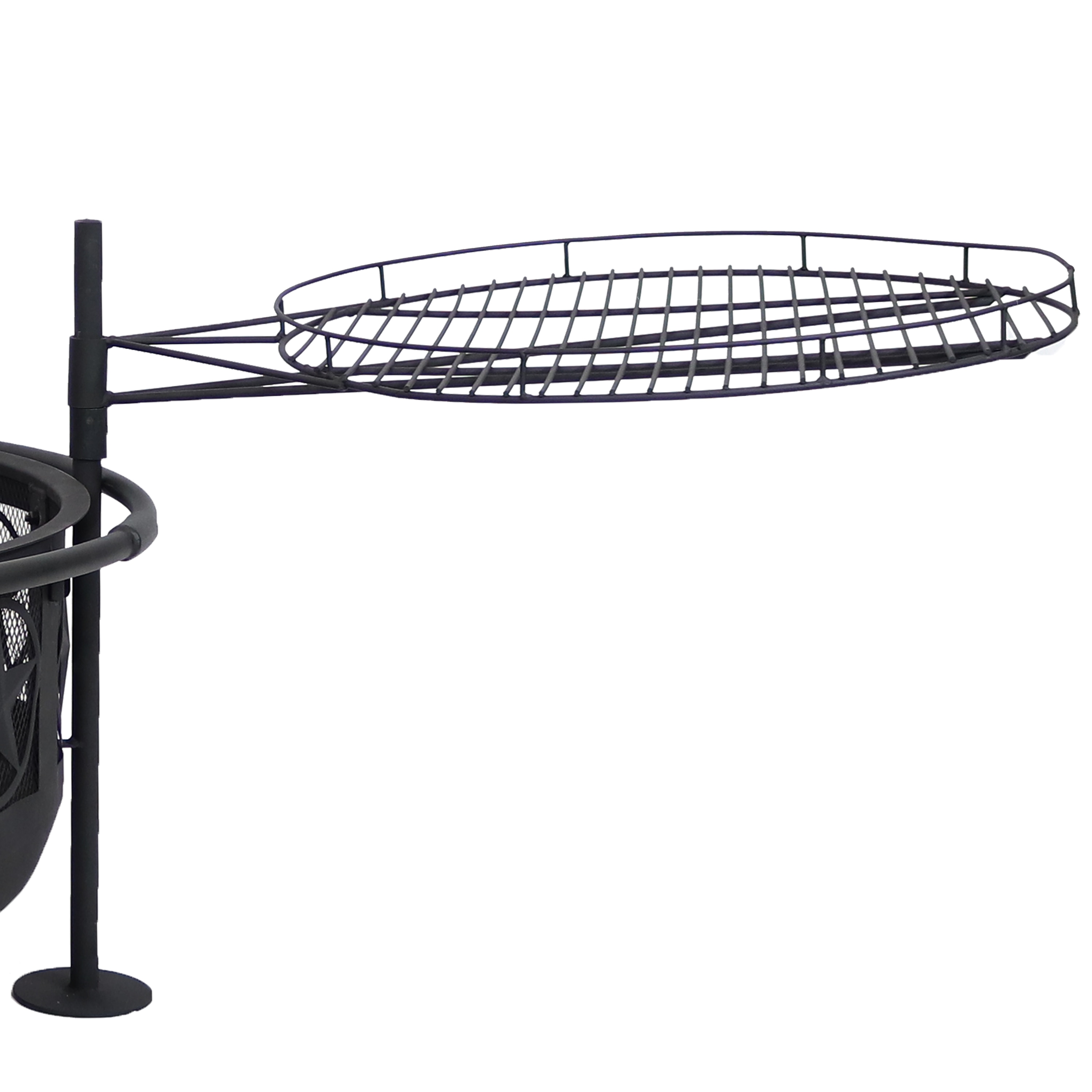 Sunnydaze Decor KF-ASFP-BLK Outdoor-Woodburning-Firepits - View #9
