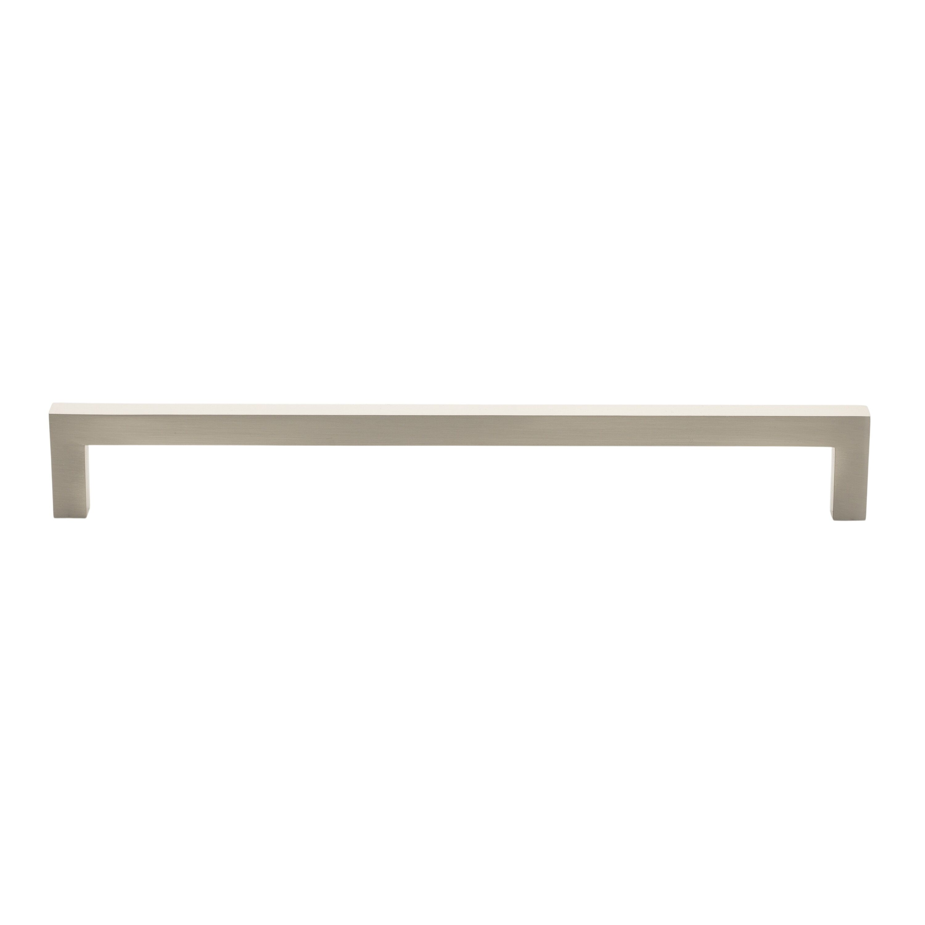 GlideRite Hardware 21683-224-SN-25 8-3/4 Inch Center to Center Solid Square Bar Pull - 21683-224