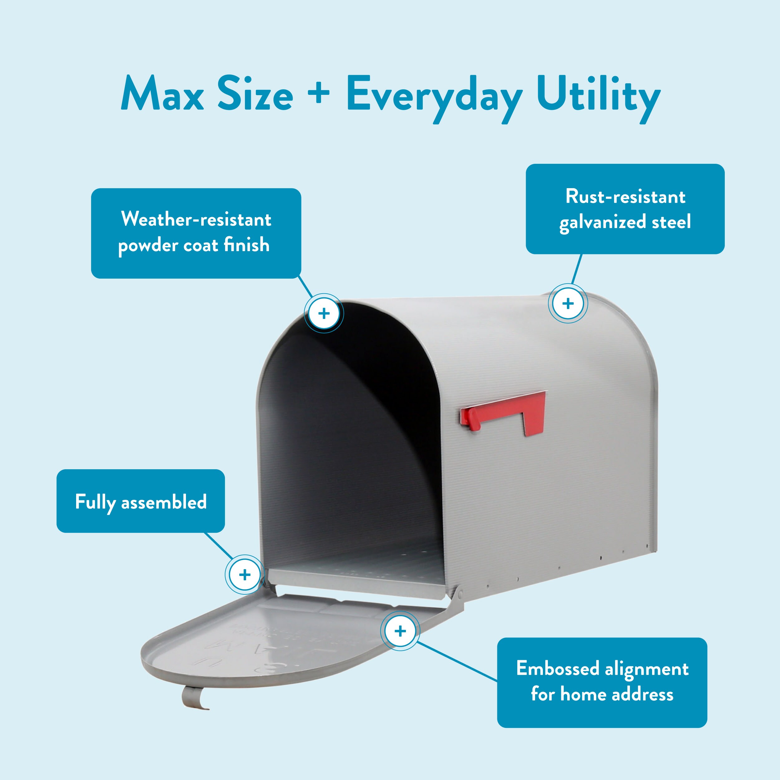 Architectural Mailboxes ST2000AM mailboxes - View #4