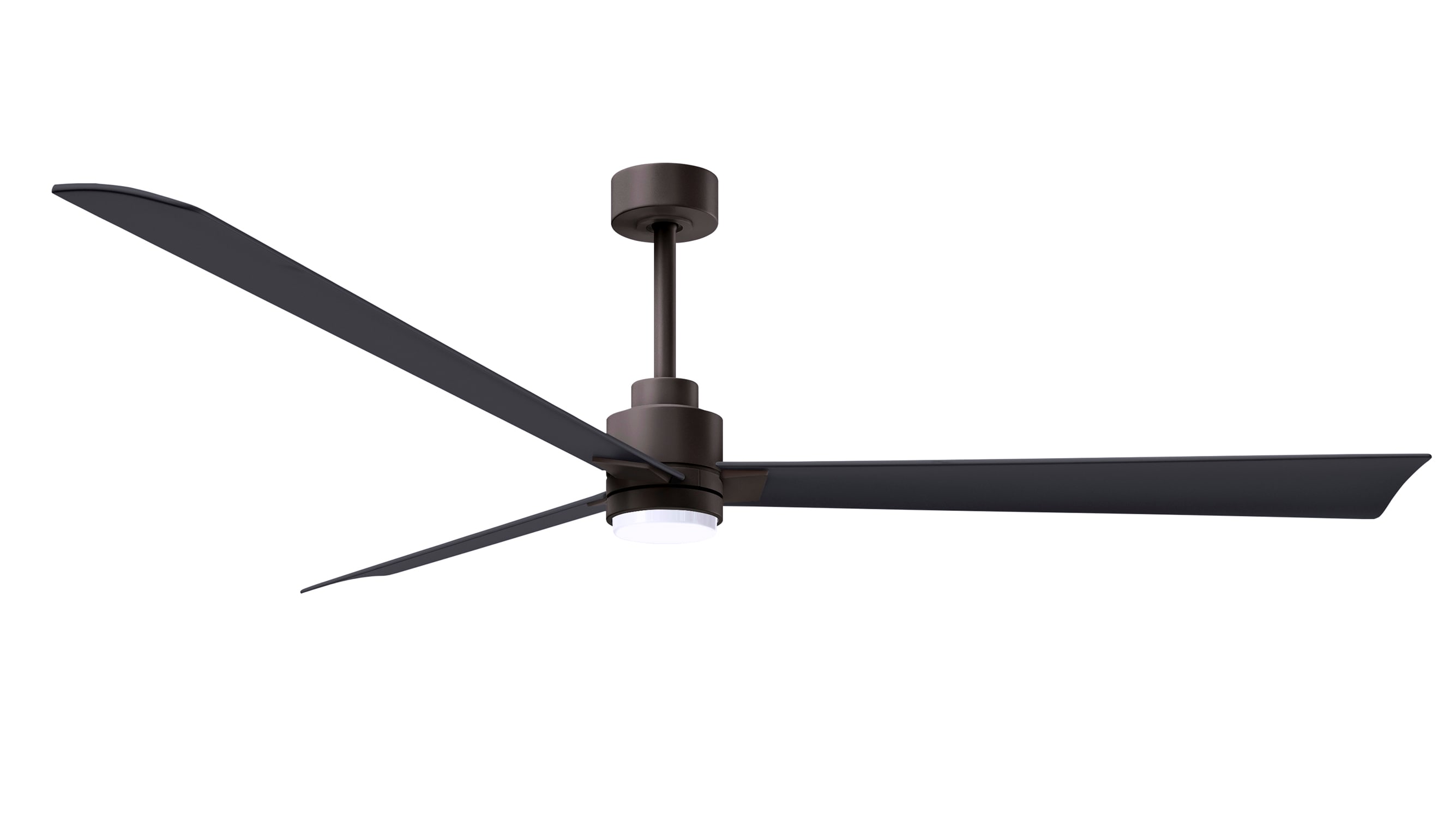 Alessandra 72'' Textured Bronze LED Ceiling Fan with Remote