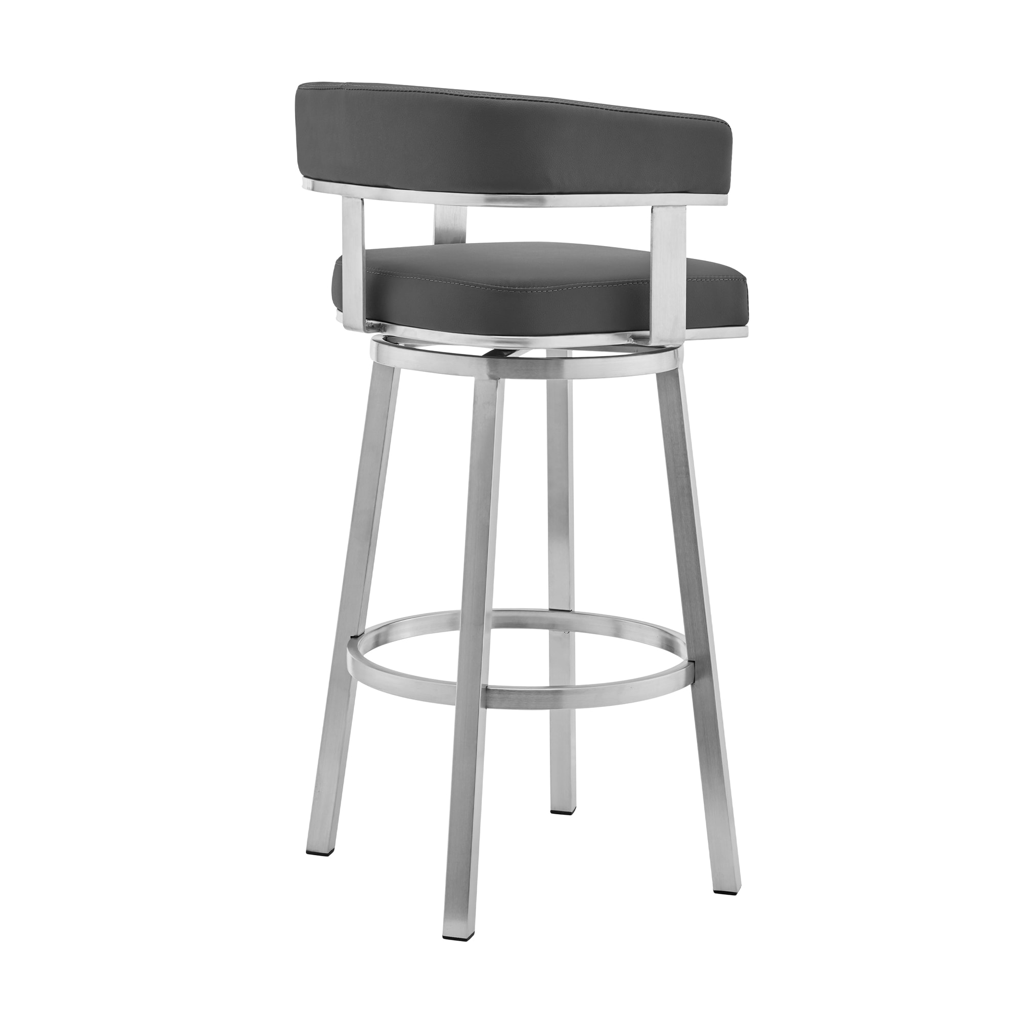 Armen Living LCLRBABSGR30 stools - View #3