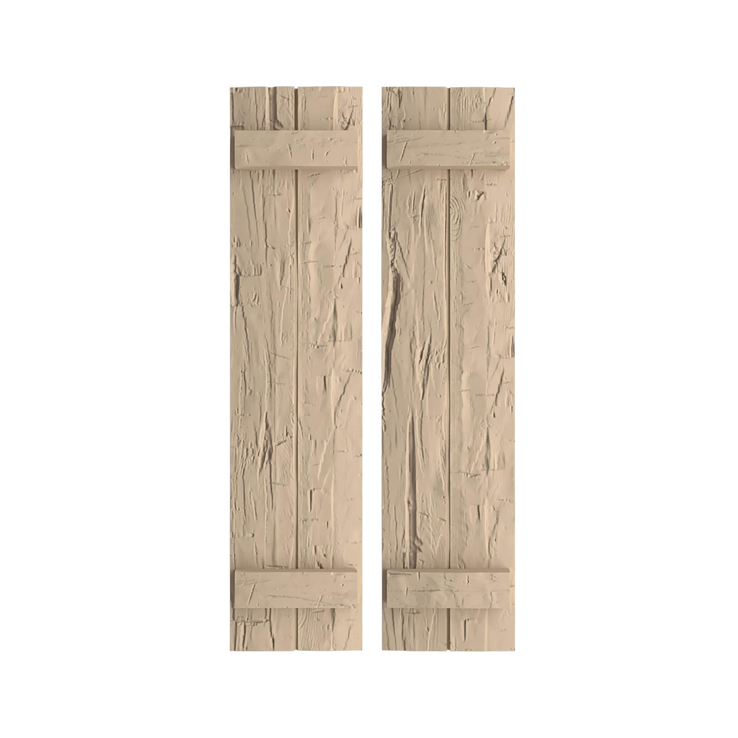 Ekena Millwork SHUBJS11X24HHPR Exterior-Shutters - View #2