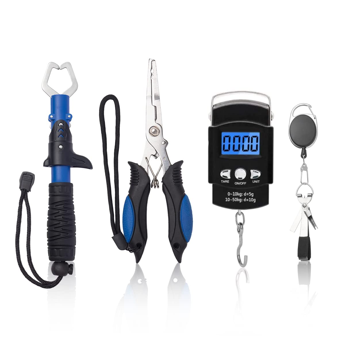Yichuhaoxi Fishing Tools Set 4 pcs Includes Fish Pliers Fish Lip ...