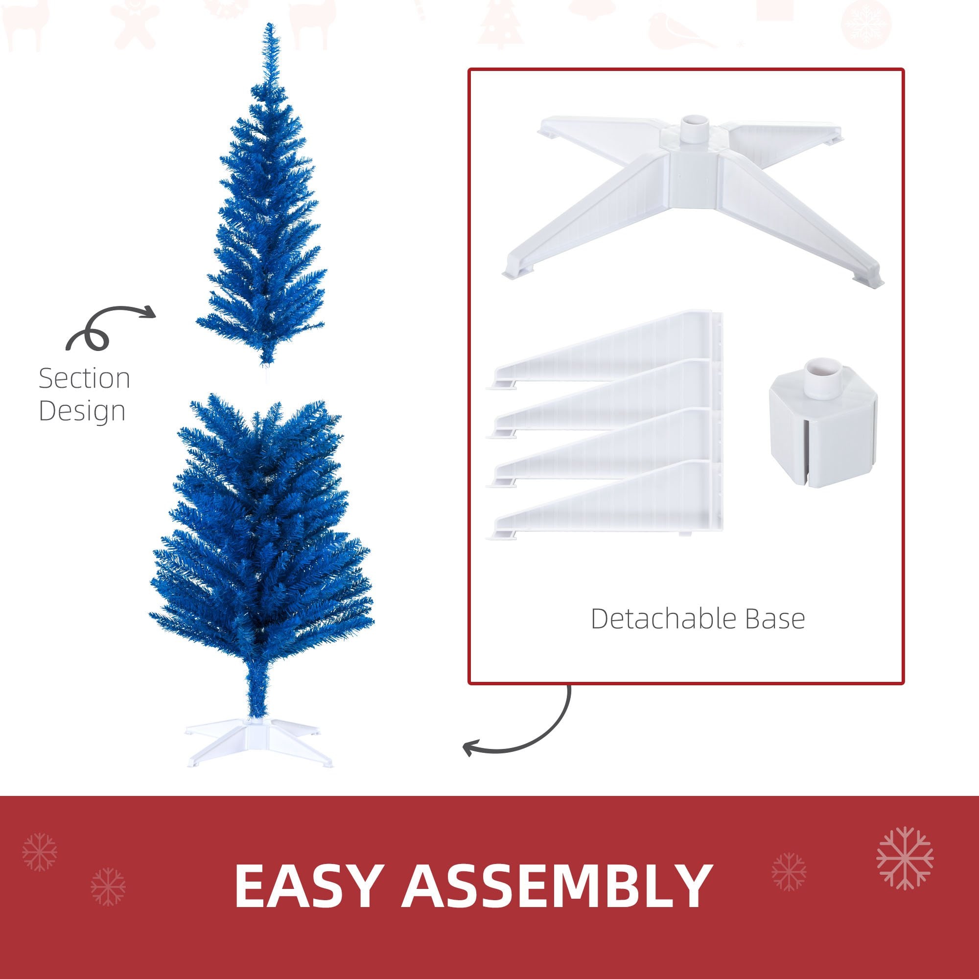 AAZJ NBC-CM64223 Artificial-Christmas-Trees - View #5