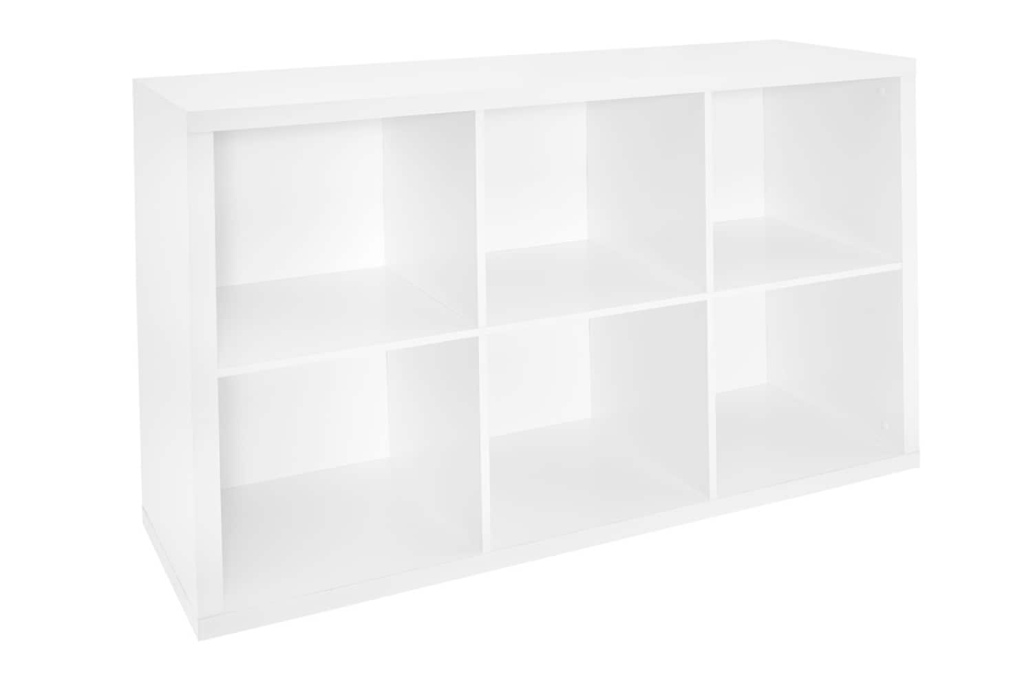 ClosetMaid 30-in H x 43.98-in W x 13.58-in D White Stackable Composite ...