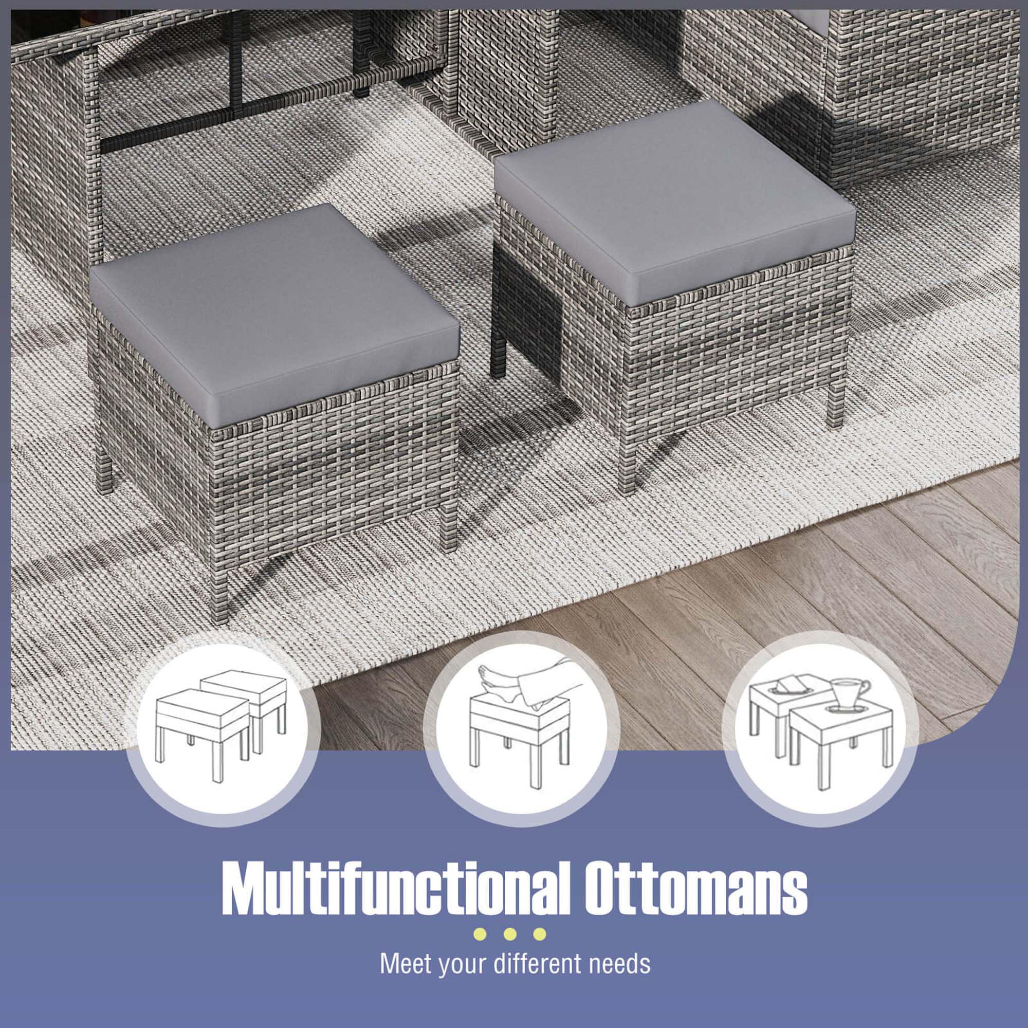 Costway HCST04313 Patio-Conversation-Sets - View #3