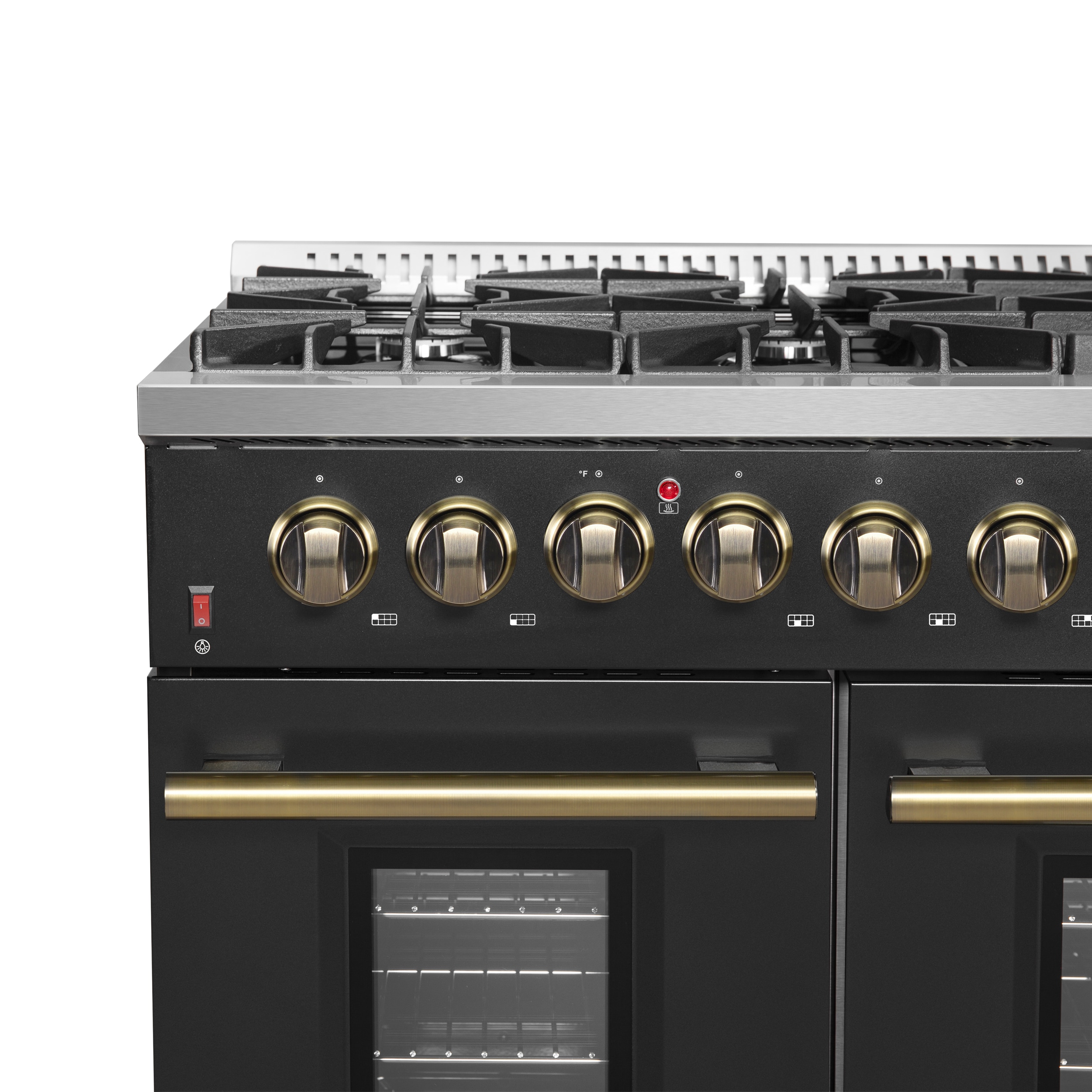 FORNO FFSGS6244-48BLK Double-Oven-Gas-Ranges - View #13