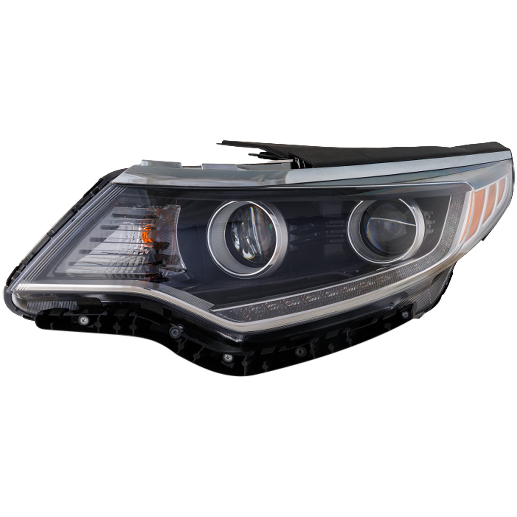 Garage-Pro JCWRK10010023GP Headlight Compatible with Kia Optima 2016-2017 Passenger Side Assembly Halogen Usa Built with Drl