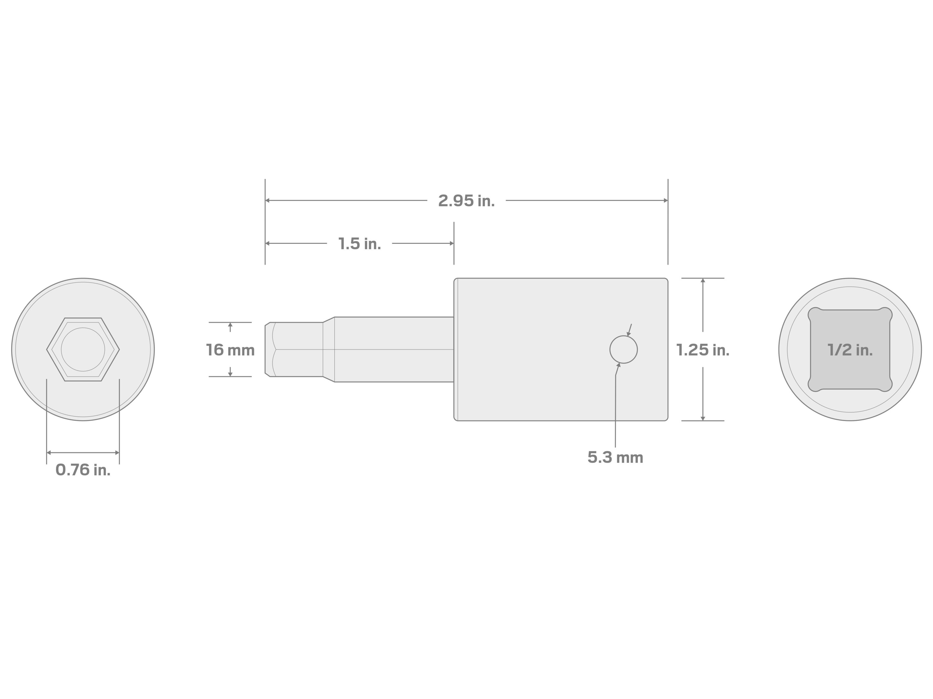 TEKTON SIB23216 Driver-Sockets - View #4