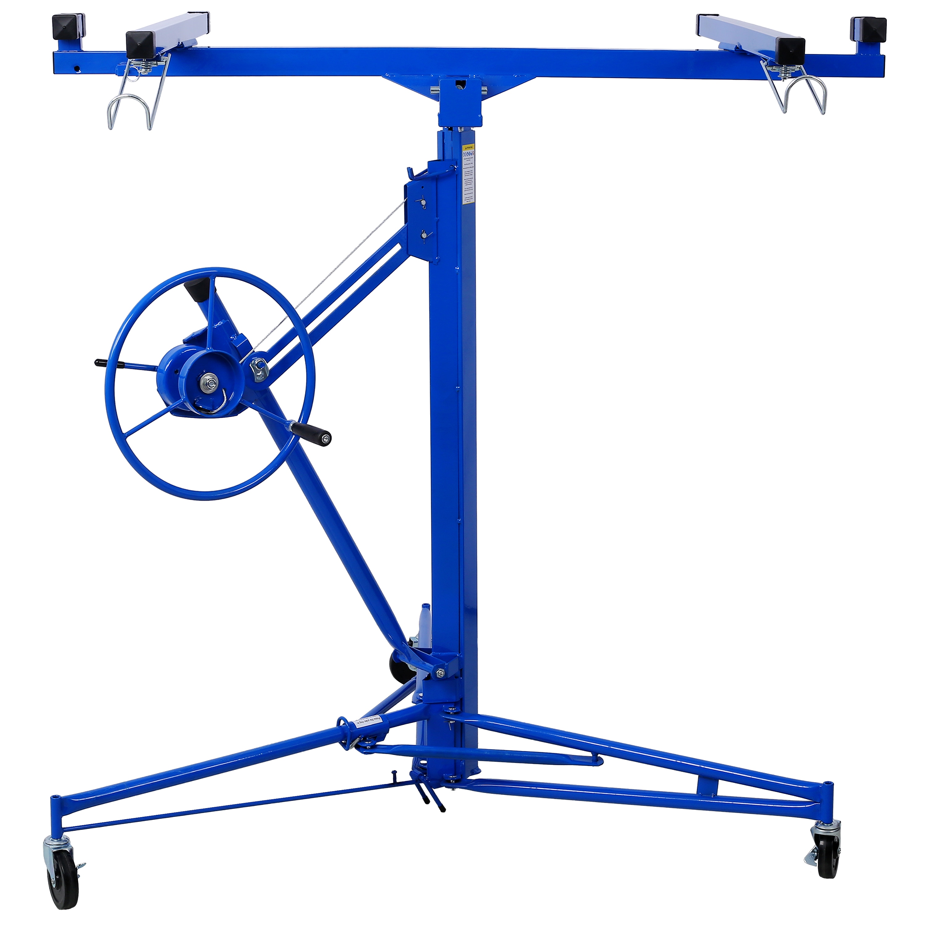 Dexmalle  Drywall Lift Panel 11ft Lift Drywall Panel Hoist Jack Lifter BLUE