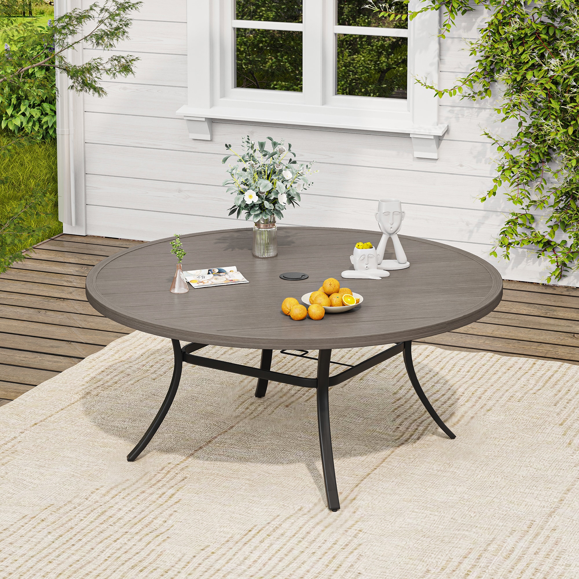 VICLLAX RBT06GY-LS-VC Patio-Tables - View #4