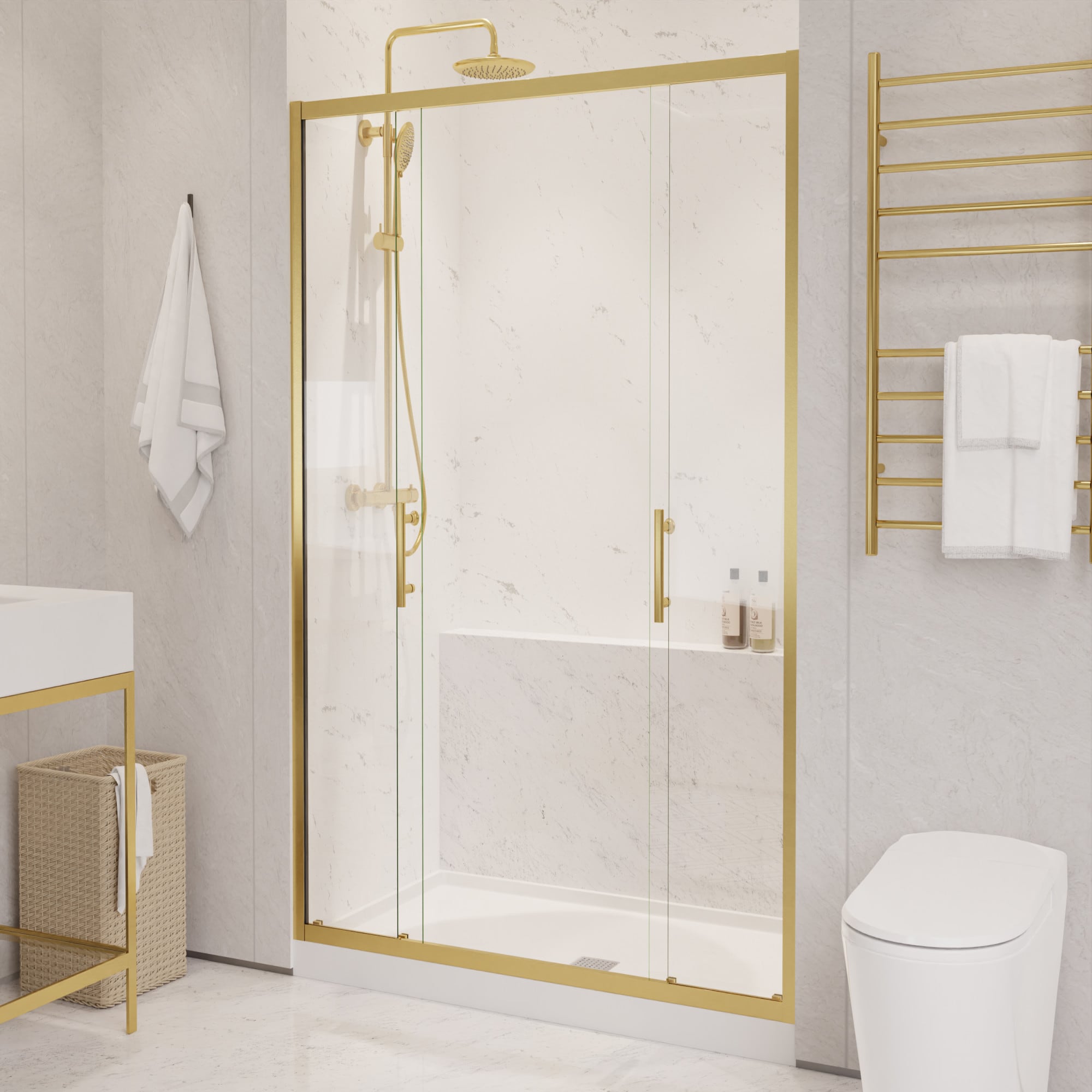 ANZZI SD-AZ15-01BG Shower-Doors - View #3