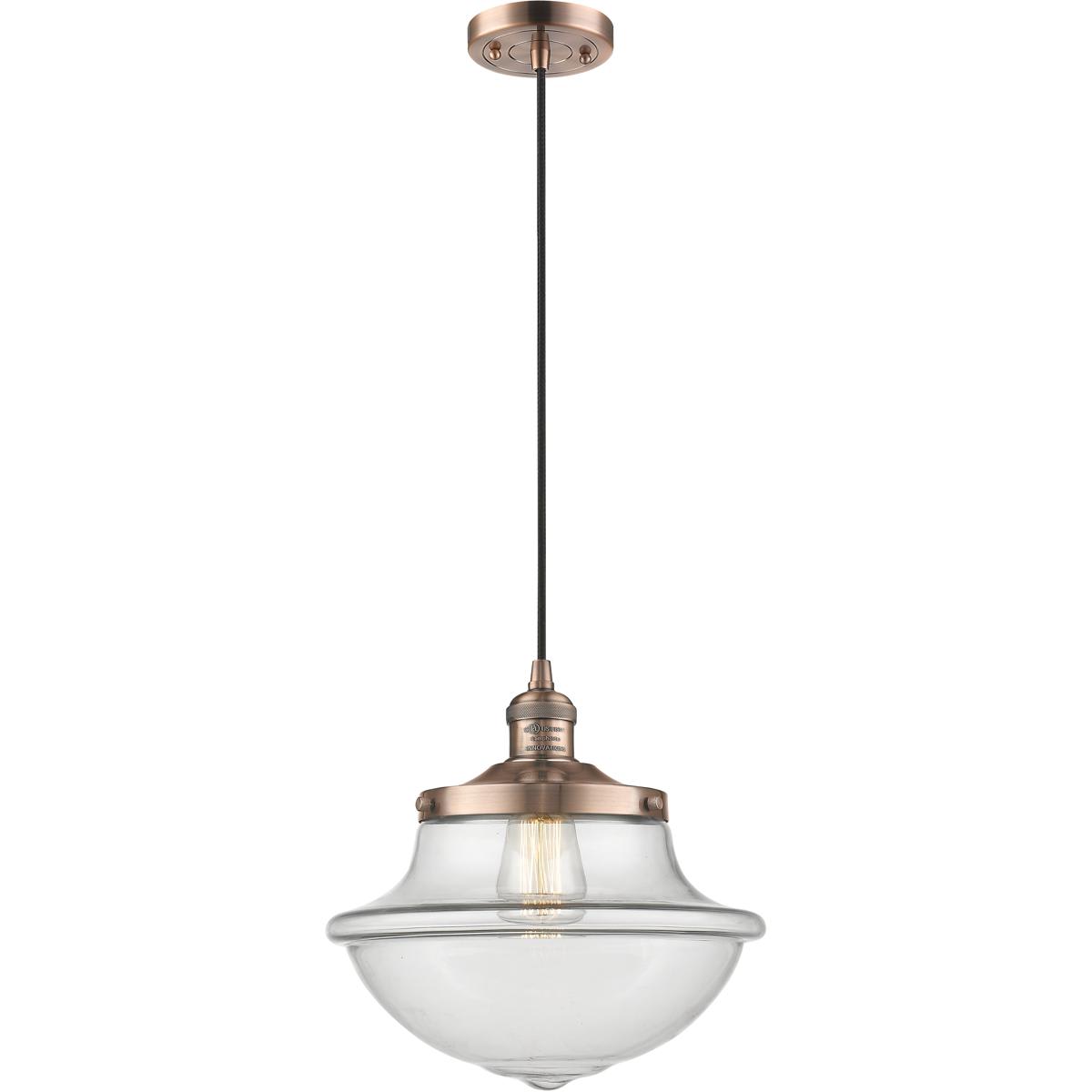 Innovations Lighting 1742461 201C-AC-G542 Franklin Restoration Oxford Mini Pendant