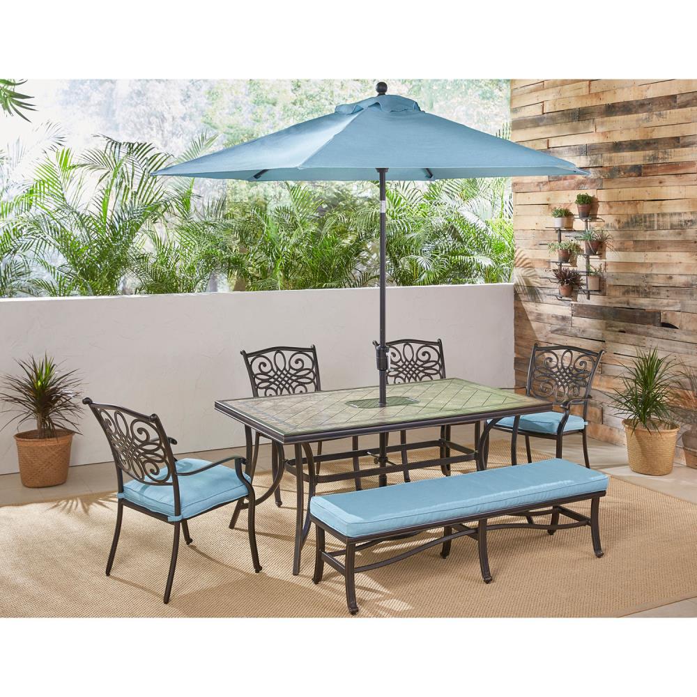 Hanover MONDN6PCBN-SU-B Patio-Dining-Sets - View #12