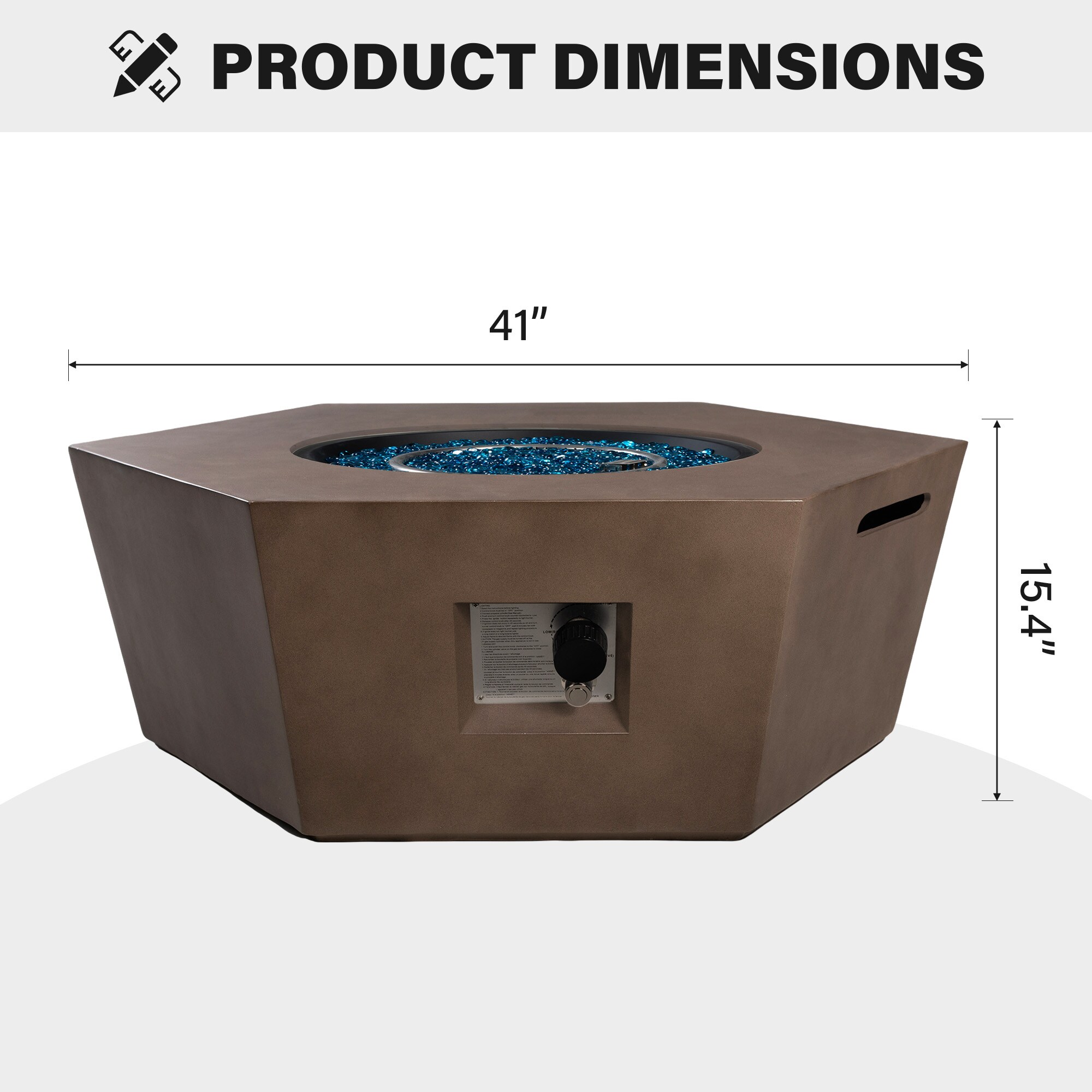 Patio Watcher 41MGO-6BX-SK Outdoor-Gas-Firepits - View #2