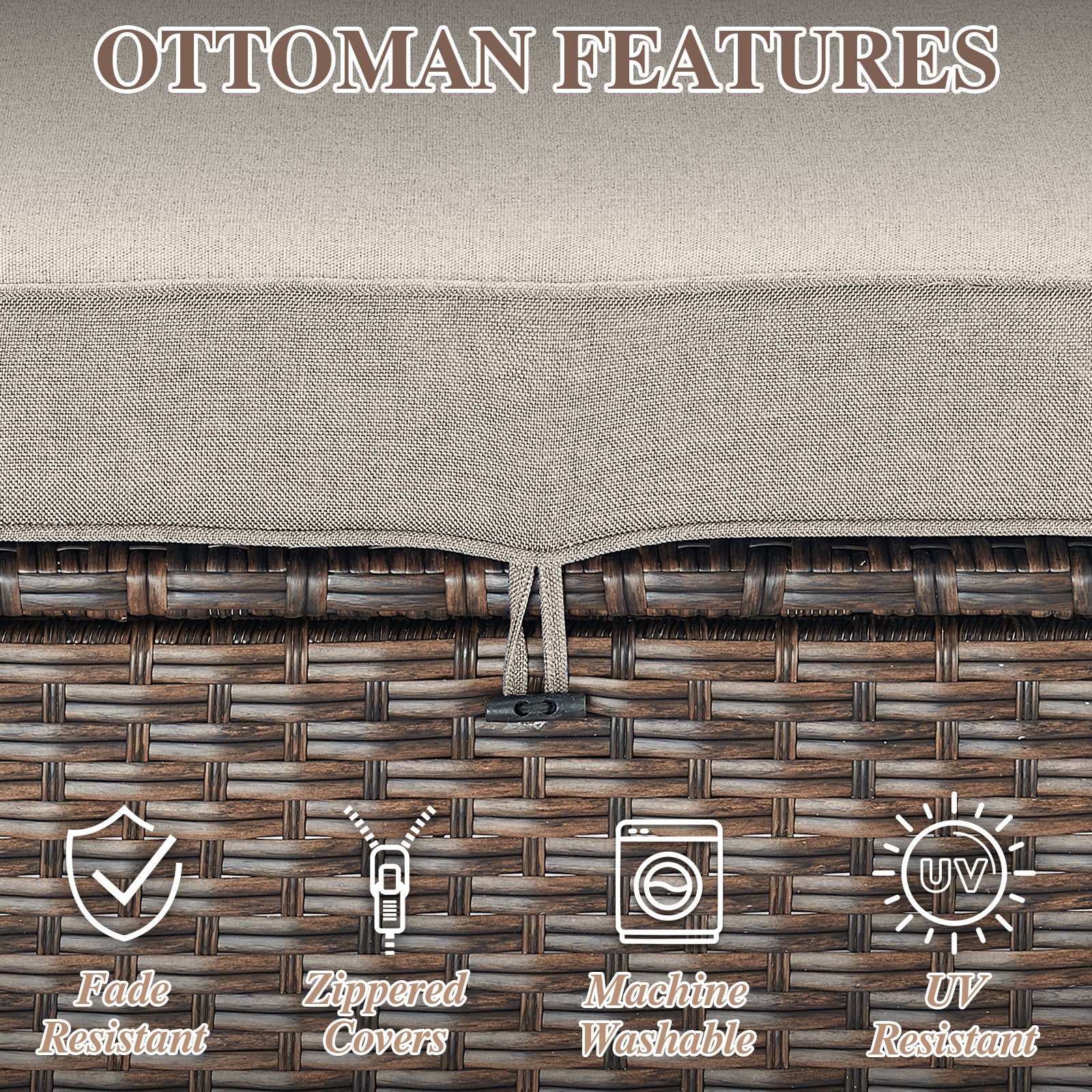 0 PALRBR40-2S Stools-Ottomans - View #3