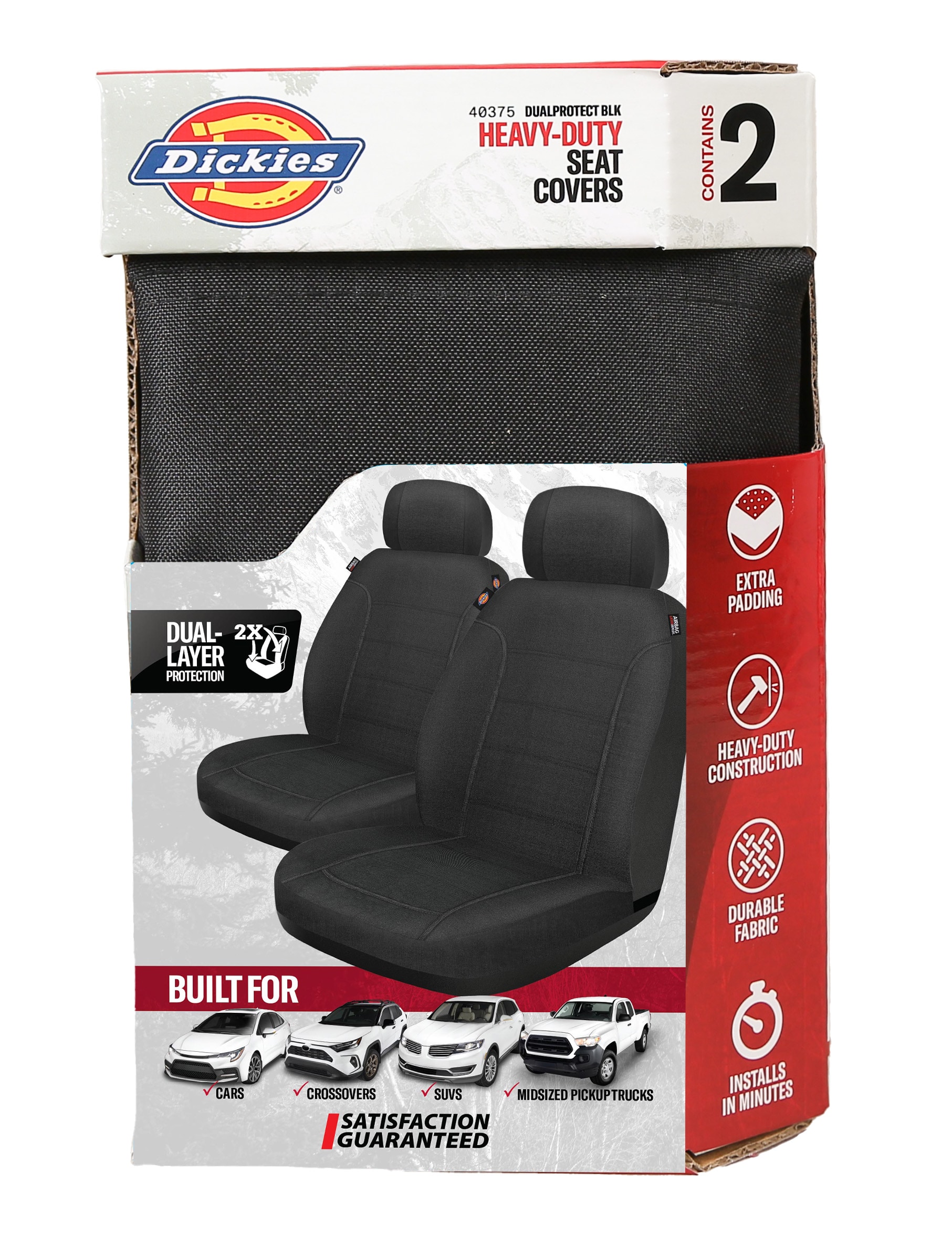 Custom Accessories 40375 2 -Pack Seat cover(s) for Universal