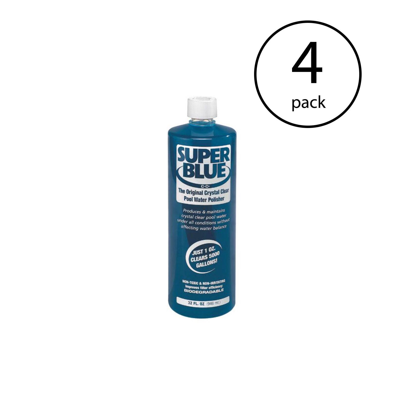 Robarb 102628 Super Blue 32 oz Pool Water Clarifier