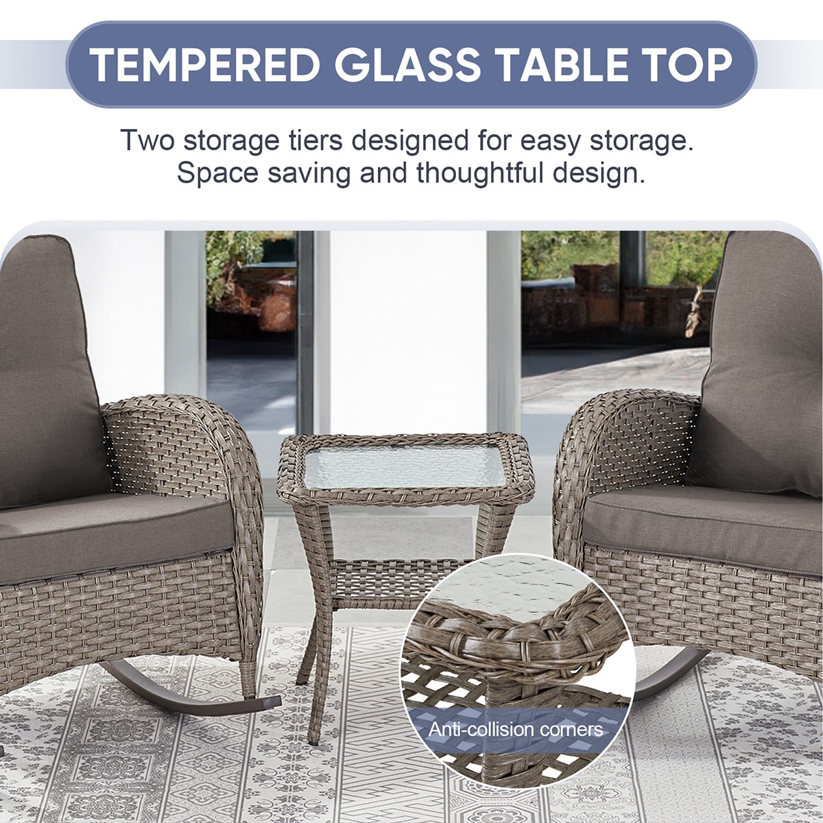 Rilyson FSKWGY3060-3 Patio-Chairs - View #6