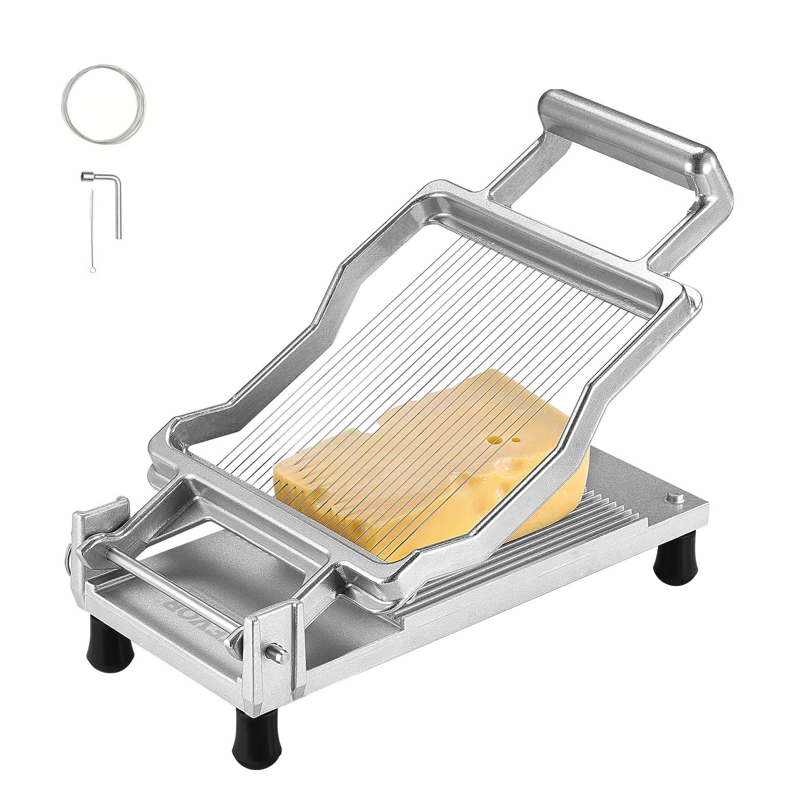 VEVOR Cheese Cutter with Wire Commercial Food slicer and Meat Slicer ( Silver ) #MBNLQPJBXGLHS8682V0