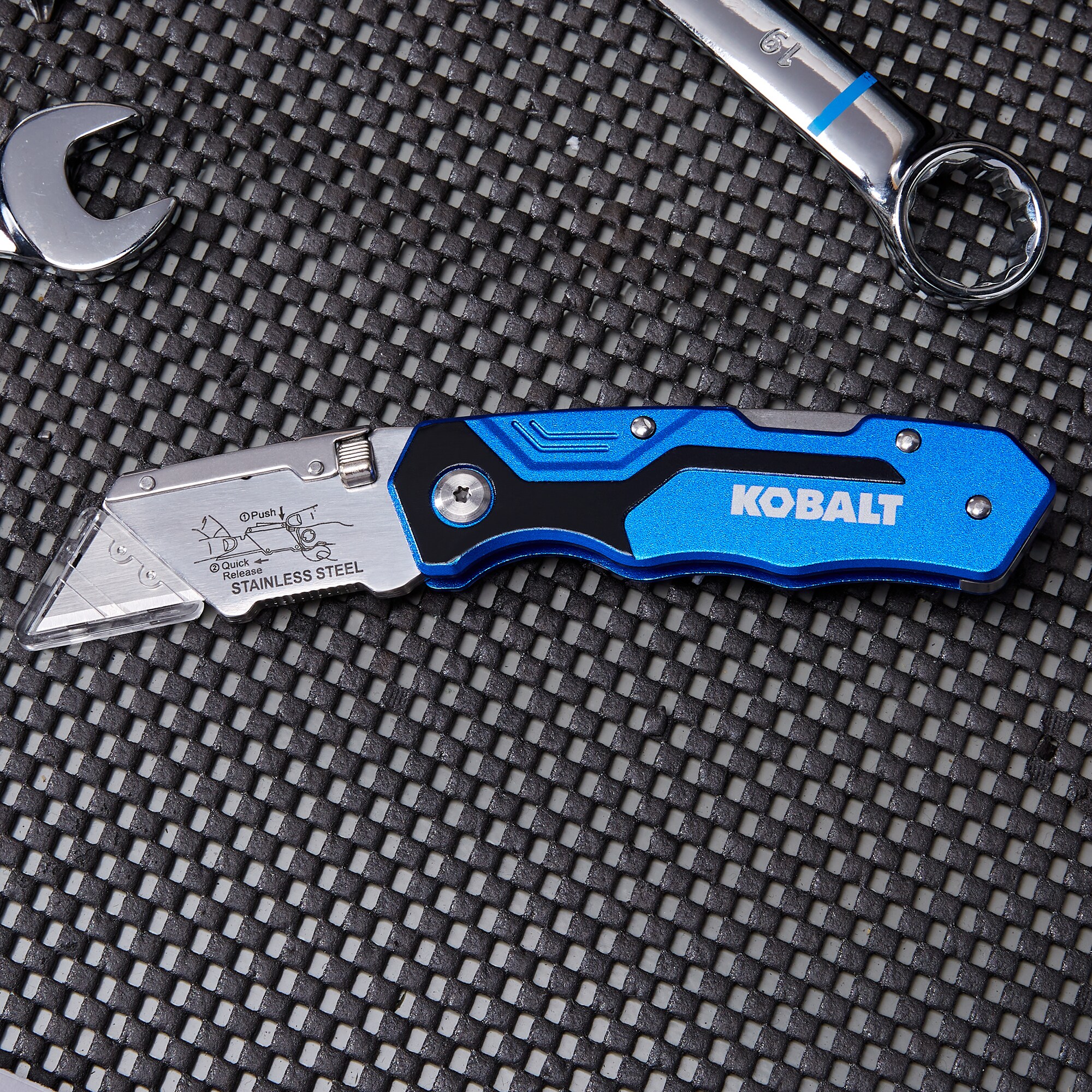 Kobalt 11-Blade Folding Utility Knife