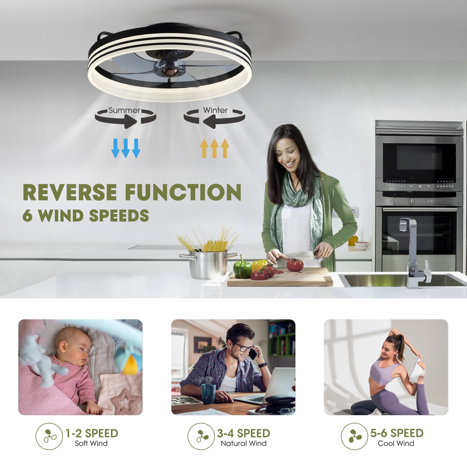 SILJOY CFL-1105 Ceiling-Fans - View #12
