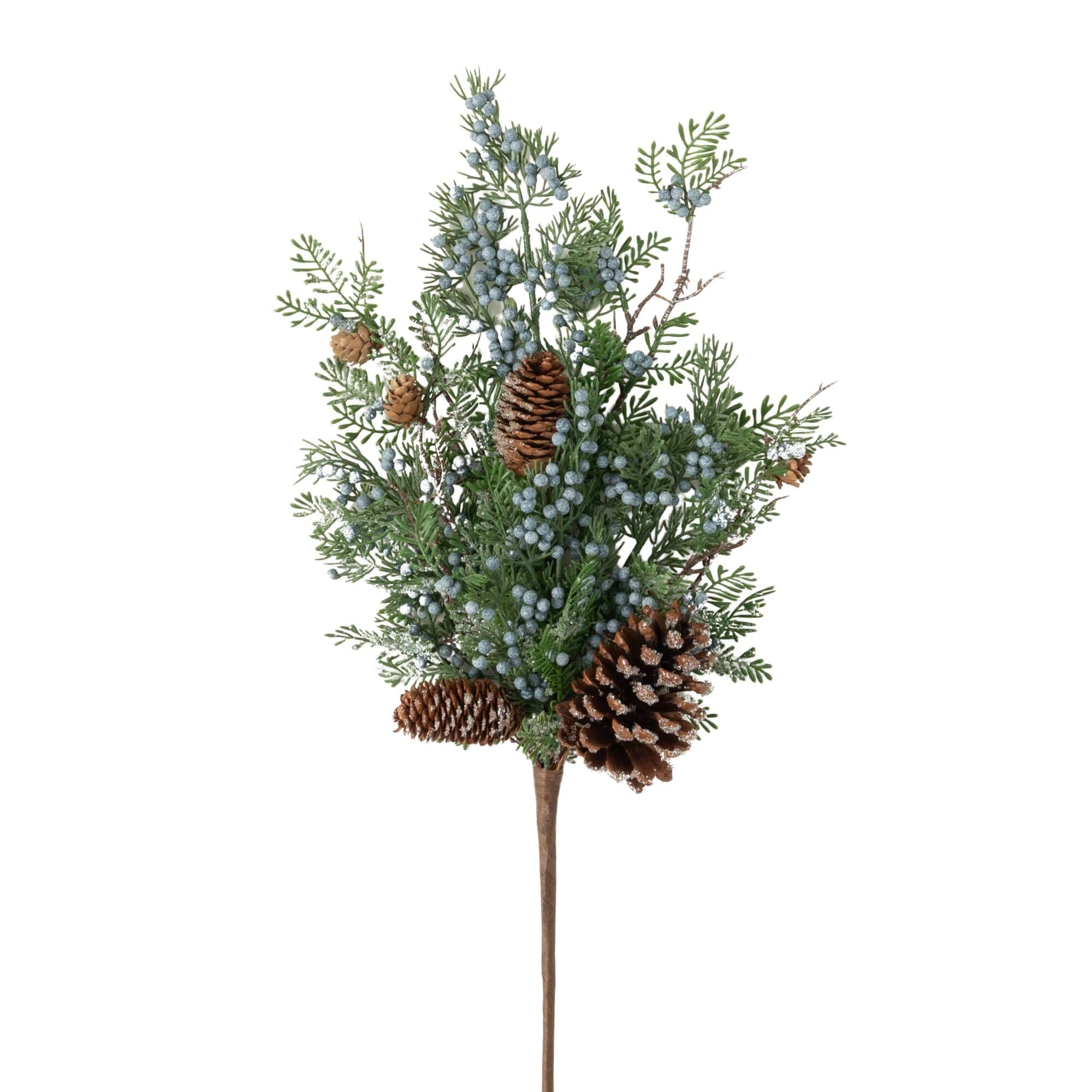 Sullivans SP1267 Green Berry Spray Christmas Tree Pick