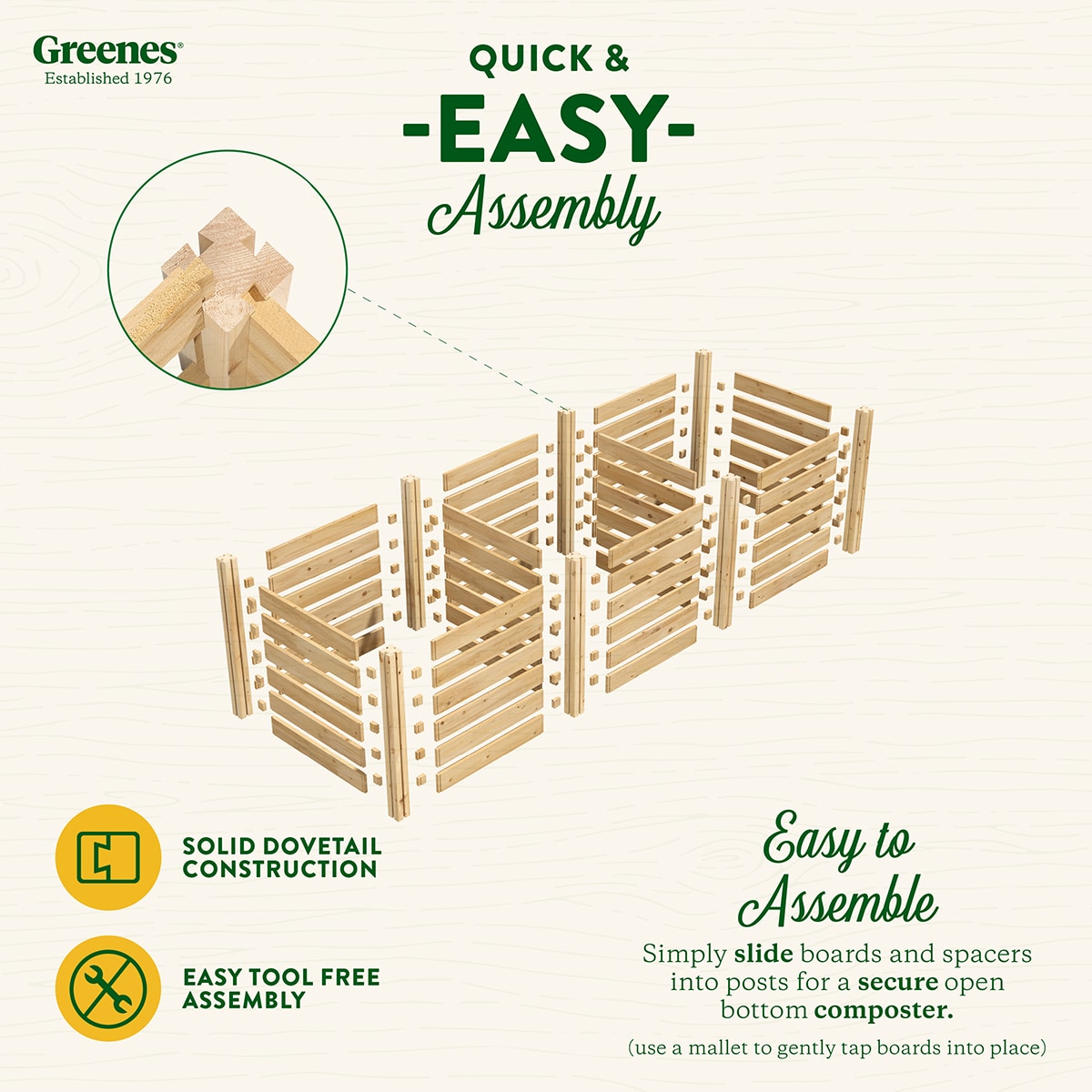 Greenes Fence RCCOMP26 composters - View #3