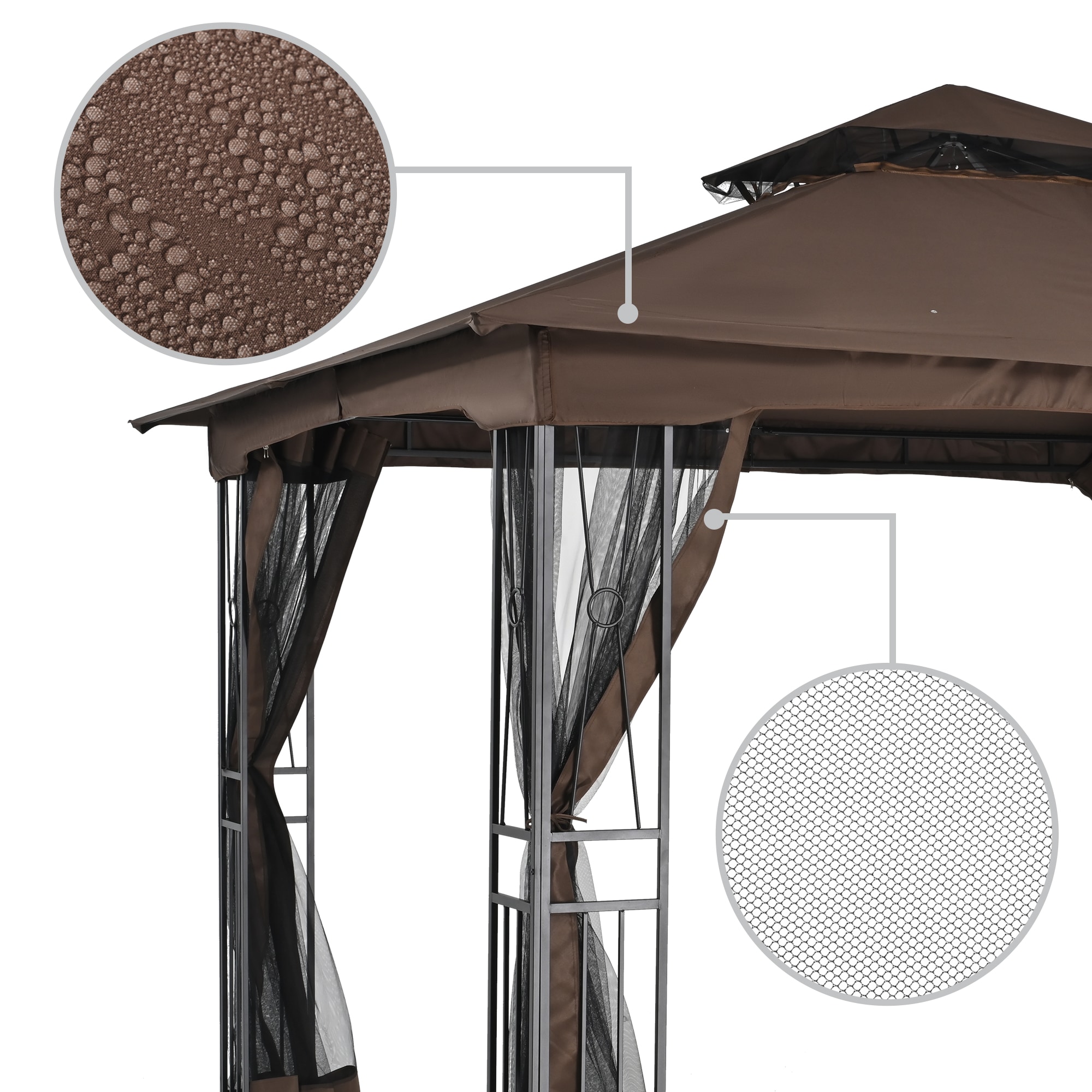  EL-ZPTY-Z-WL3 Wood-Resin-Gazebos - View #4