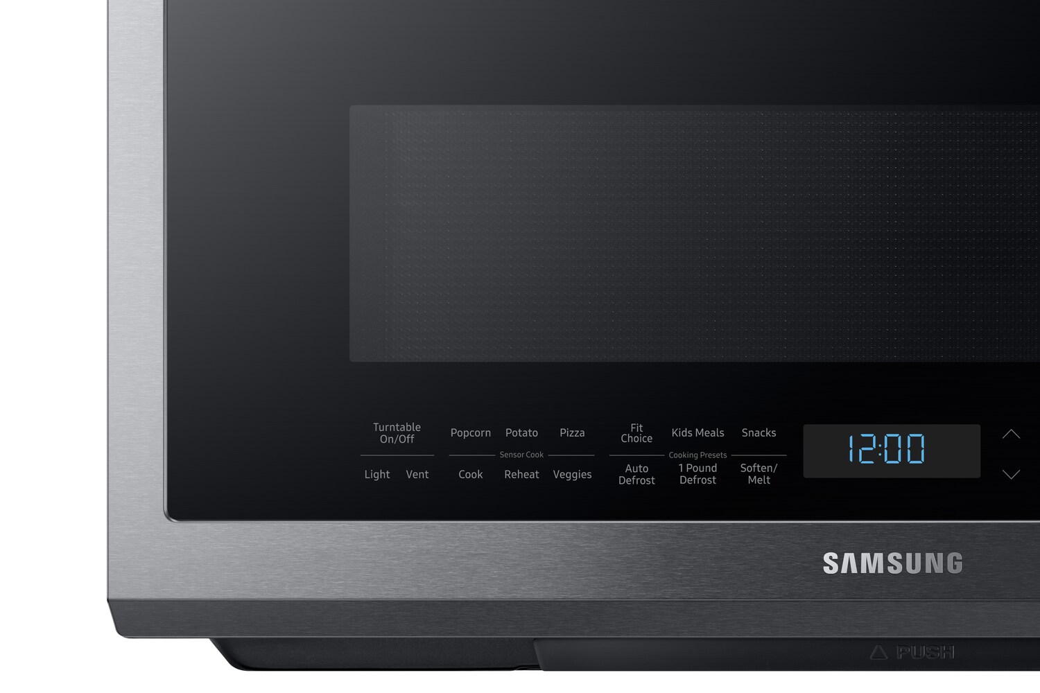 Samsung 2.1cu ft 1000Watt OvertheRange Microwave with Sensor