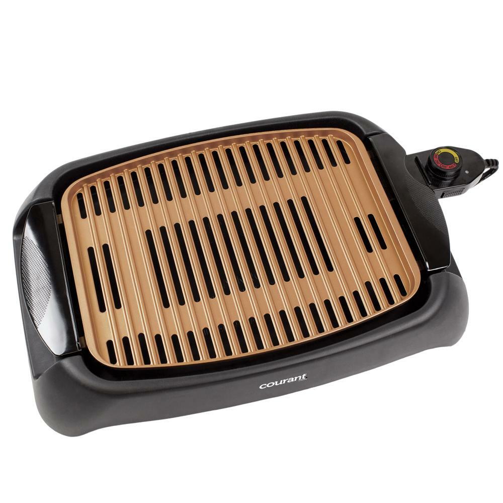 MegaChef 19.5-in L x 19.5-in W Non-Stick Residential in the Indoor Grills  department at