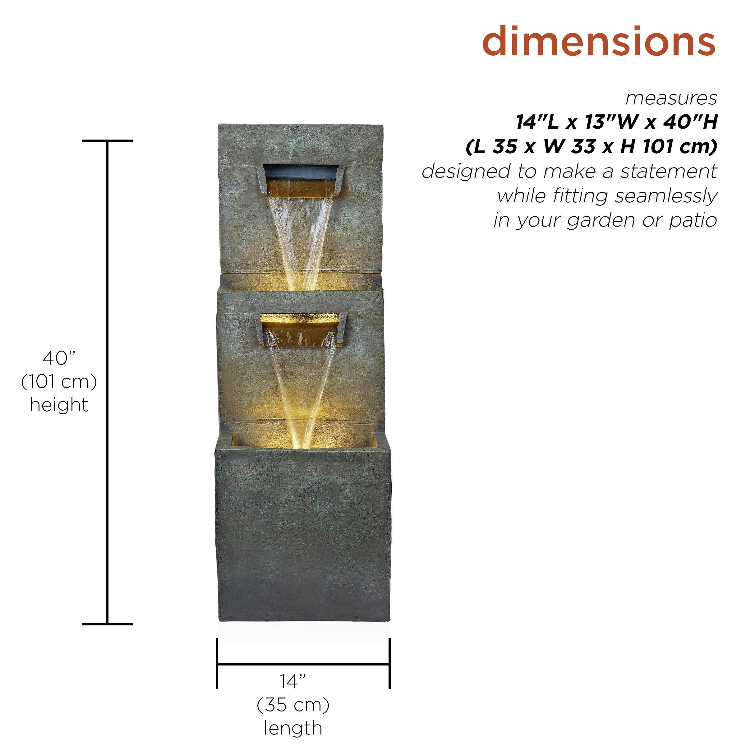 Alpine Corporation TZL366 fountains - View #8