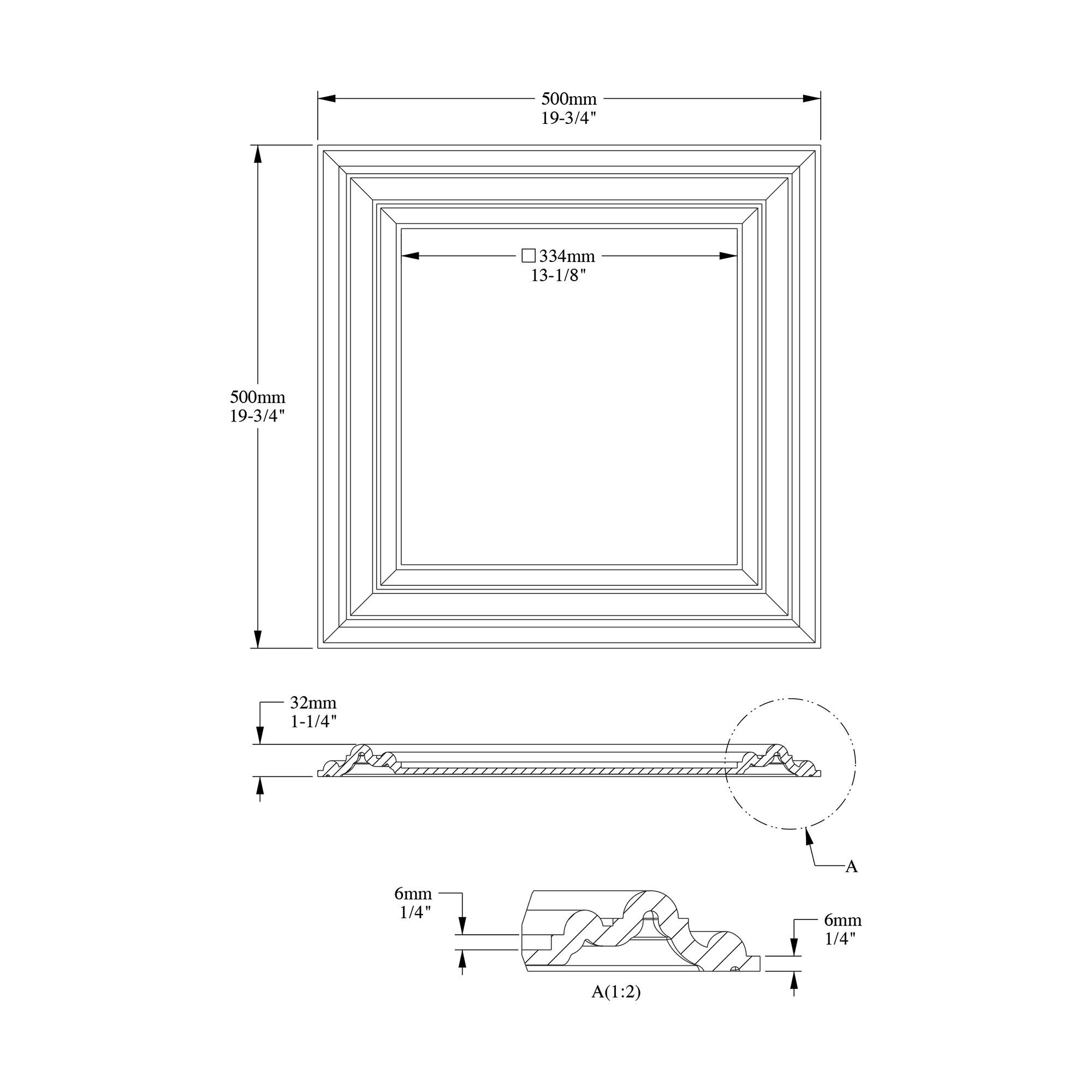 Orac Decor W121 Wall-Panel-Moulding - View #2
