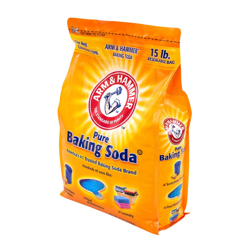  Arm & Hammer Pure Baking Soda (15 lbs.) : Grocery & Gourmet  Food