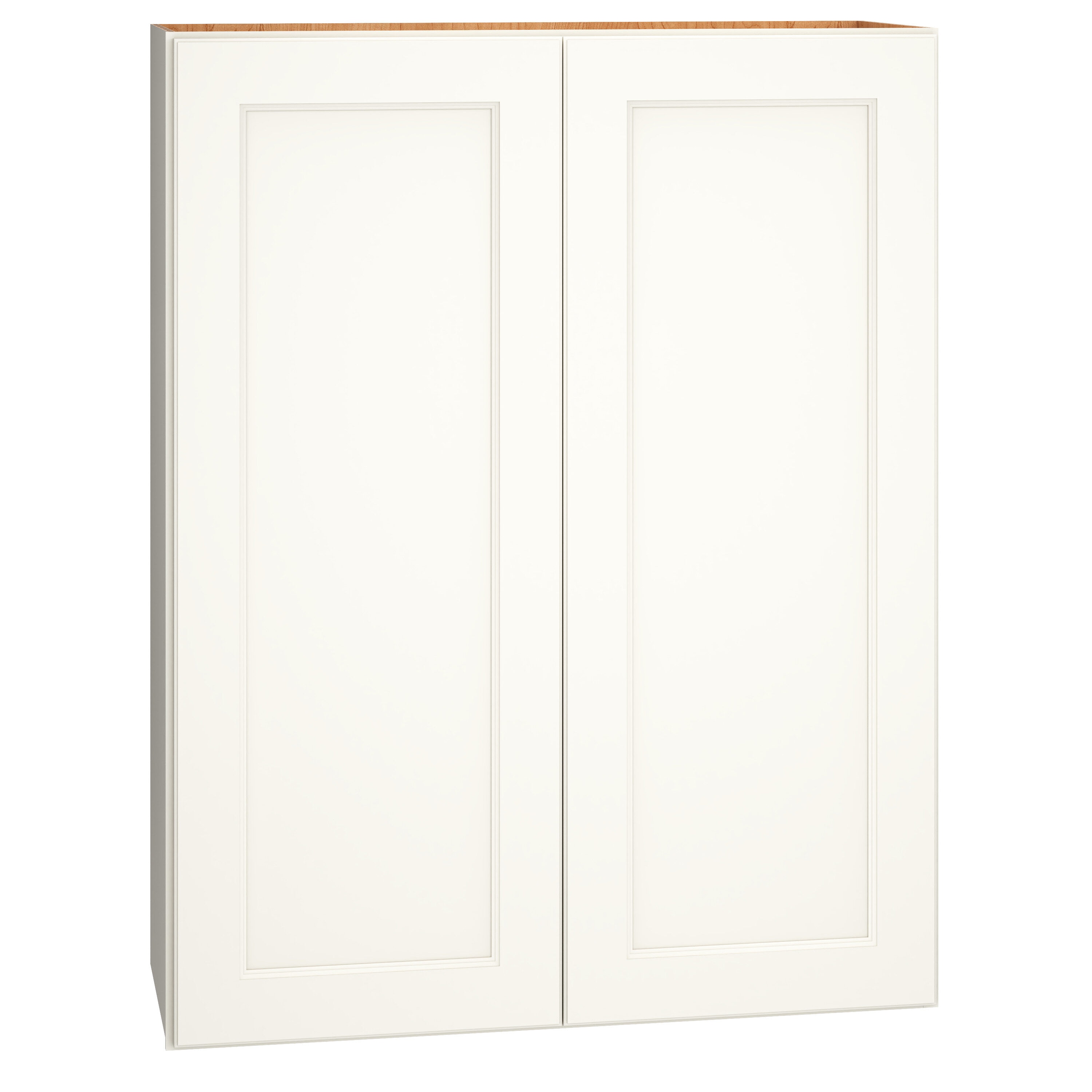 Diamond Express 325 W3342 Macaulay 33-in W x 42-in H x 12-in D White Wall Fully assembled Plywood Cabinet (Recessed Panel Square)