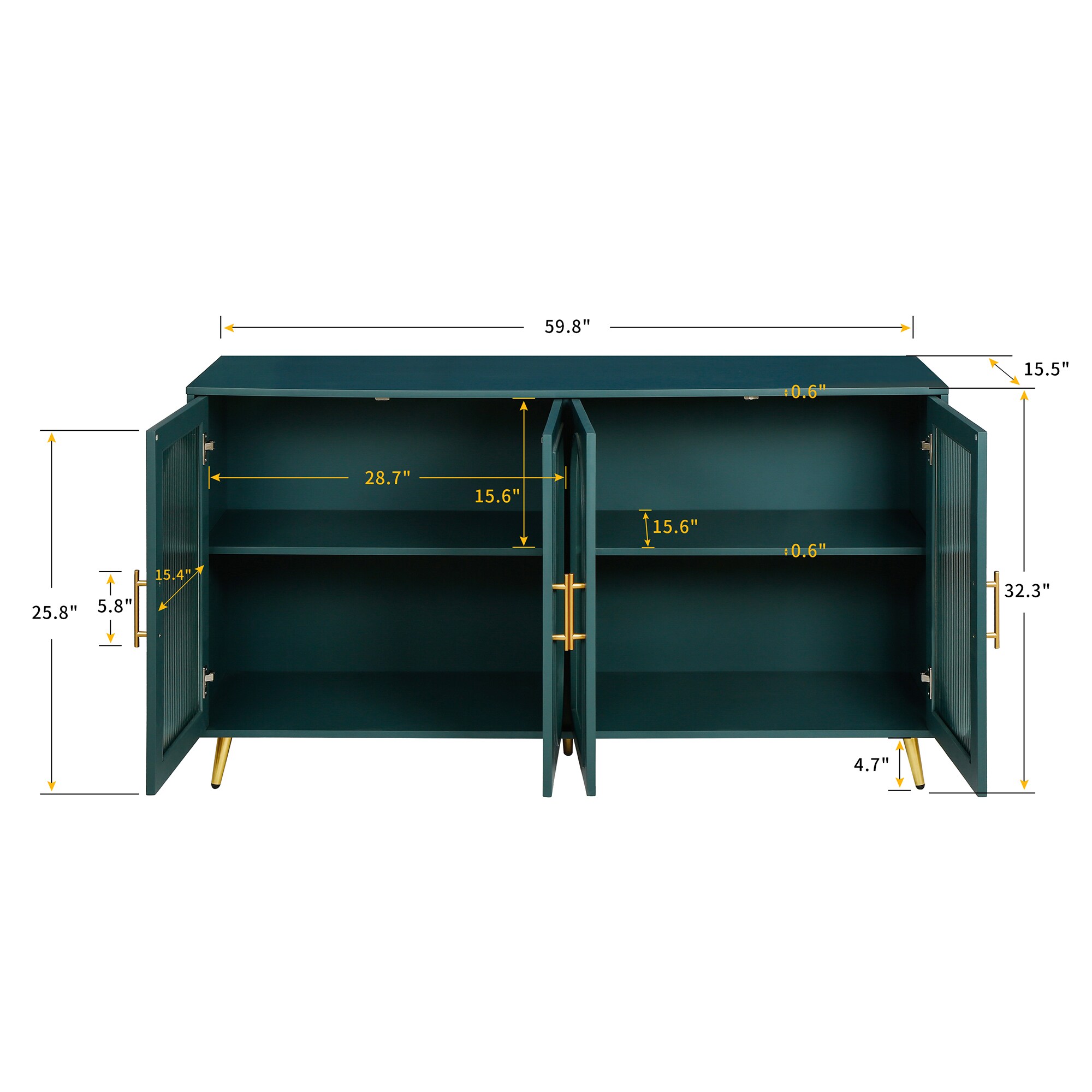 SINOFURN SYA250031WT Tv-Stands - View #10