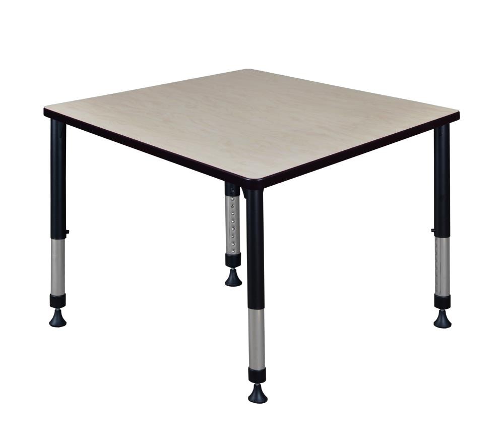 Regency TB3636PLAPBK Classroom Tables Off-white 4-Person Training Table (36-in W x 34-in H)