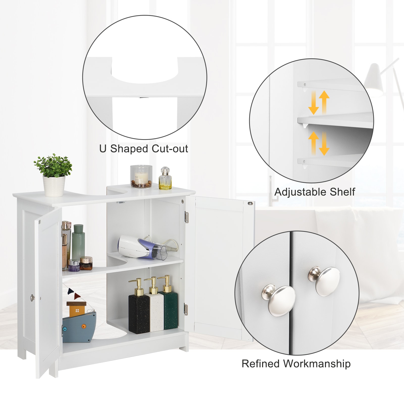 VINGLI PSK3840 Complete-Pedestal-Lavatories - View #4
