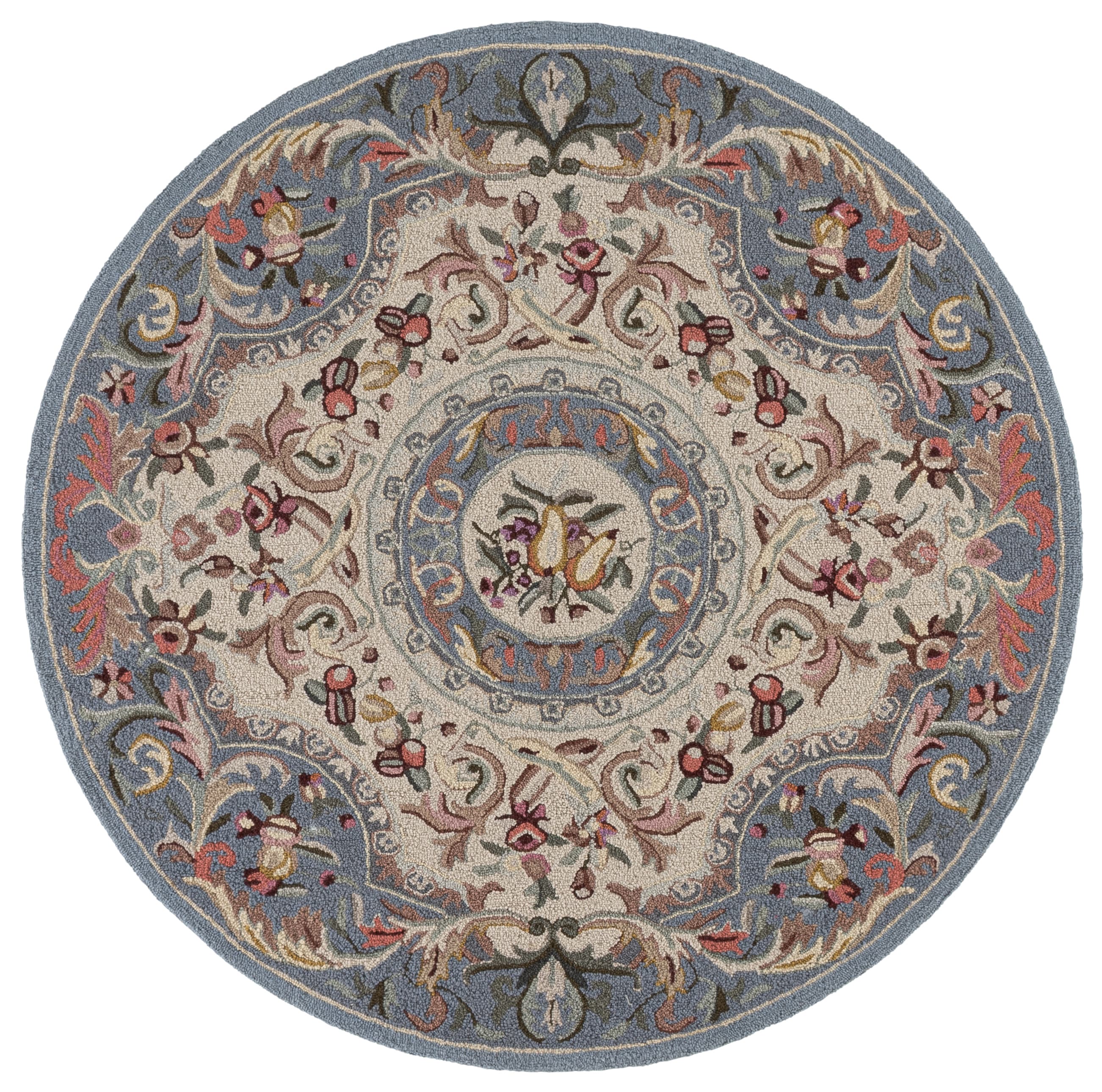 Safavieh Chelsea Hooked Rug 2 x 7 and 8 x 8 Area Rugs