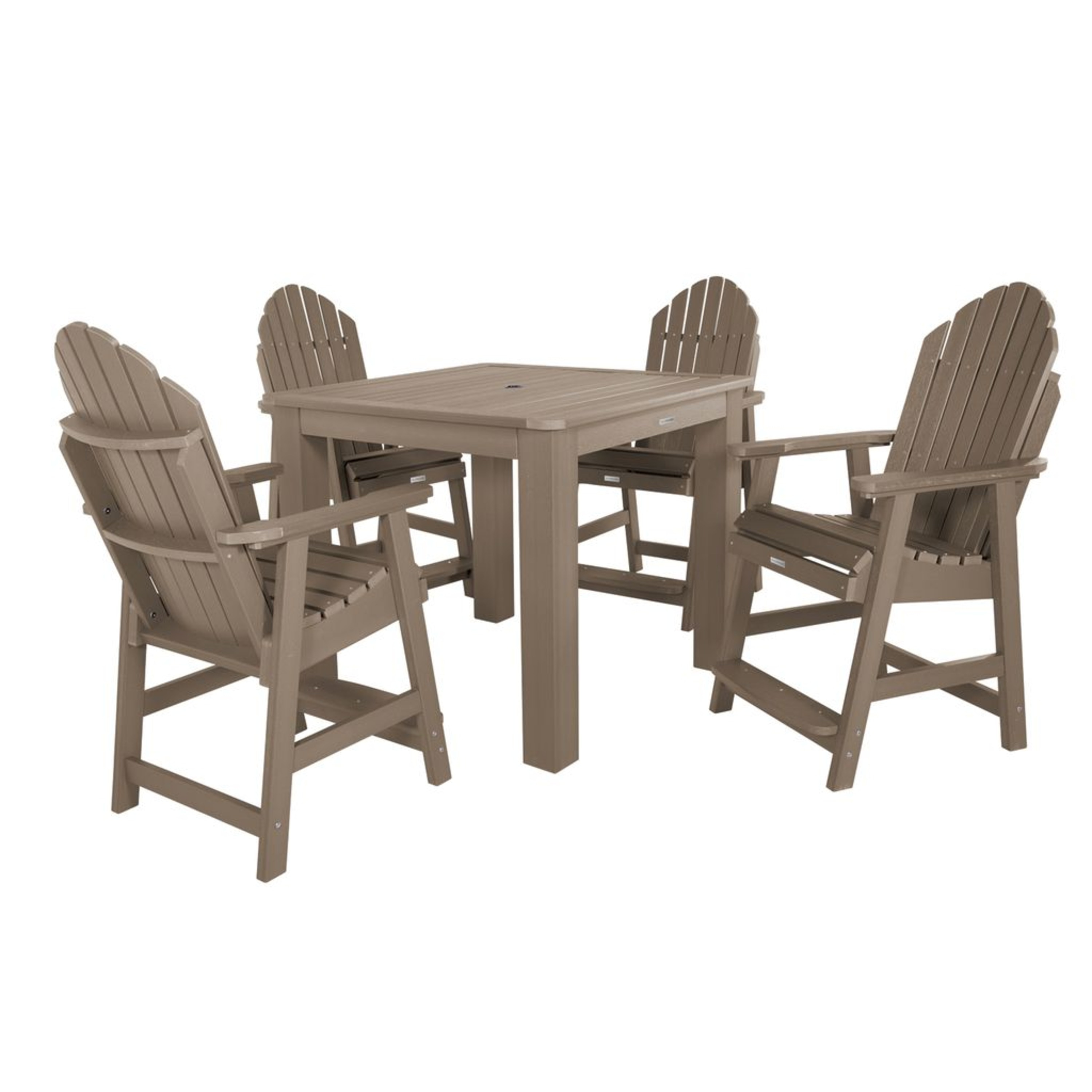 highwood AD-CNA44-WBR Patio-Dining-Sets - View #2